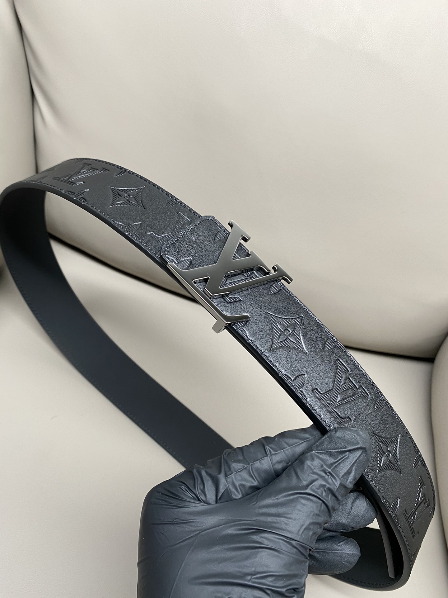 Louis Vuitton Basic Belt Cow Leather L