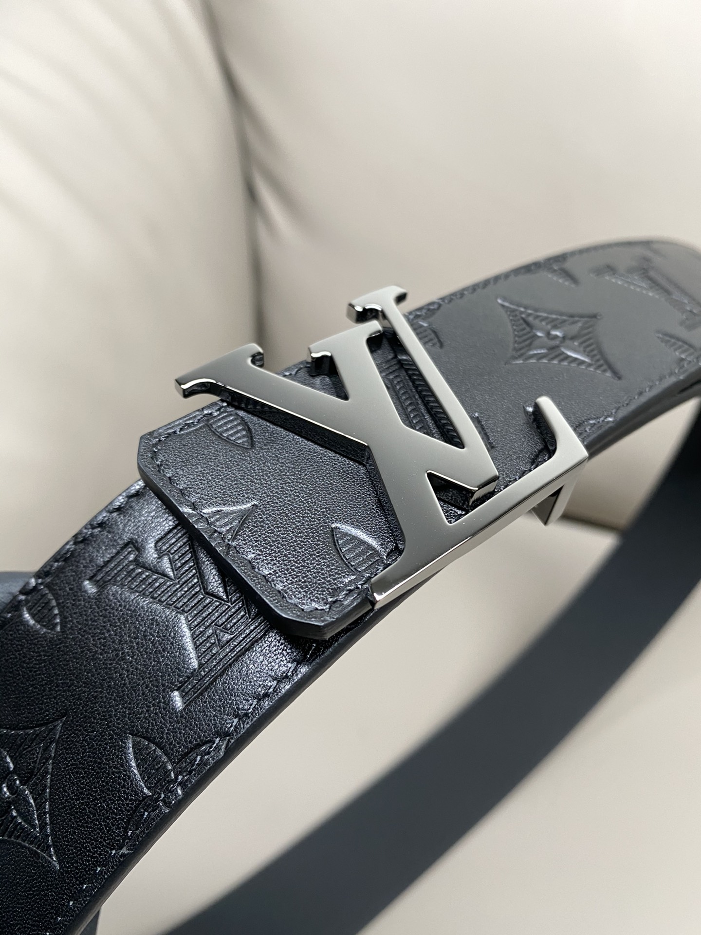 Louis Vuitton Basic Belt Cow Leather L