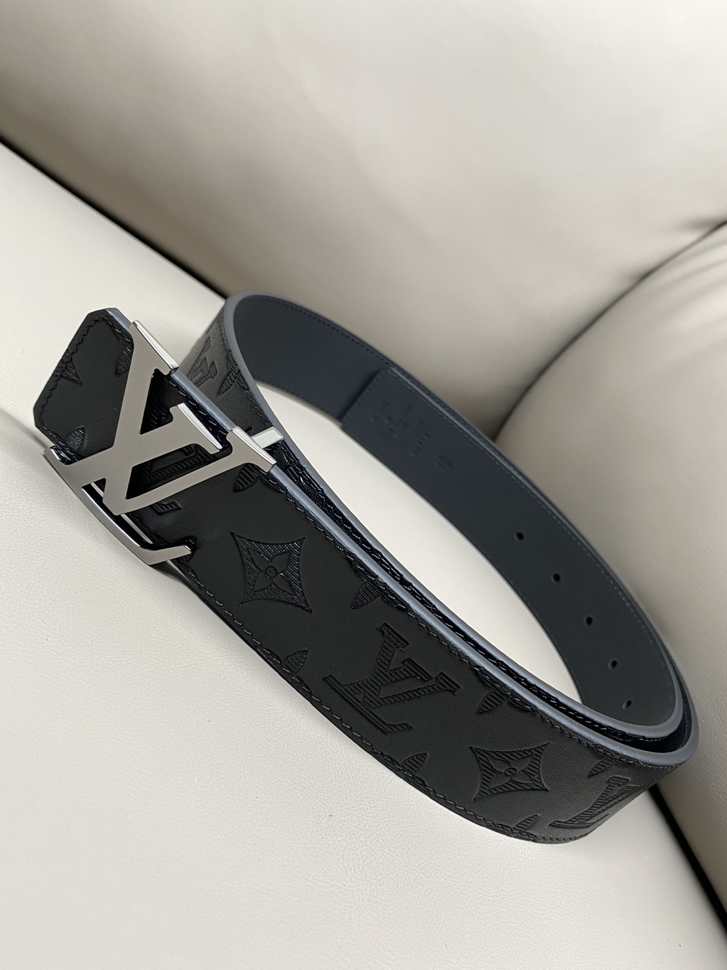 Louis Vuitton Basic Belt Cow Leather L