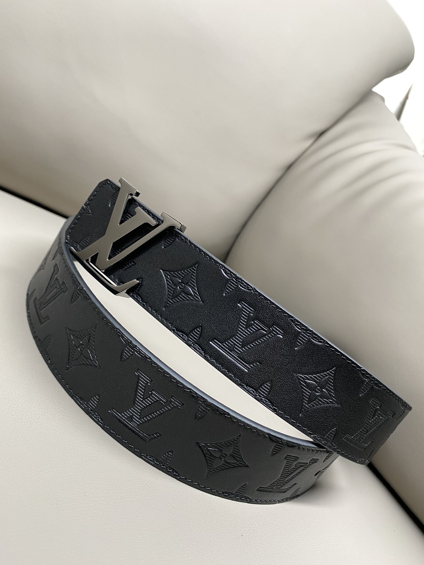 Louis Vuitton Basic Belt Cow Leather L