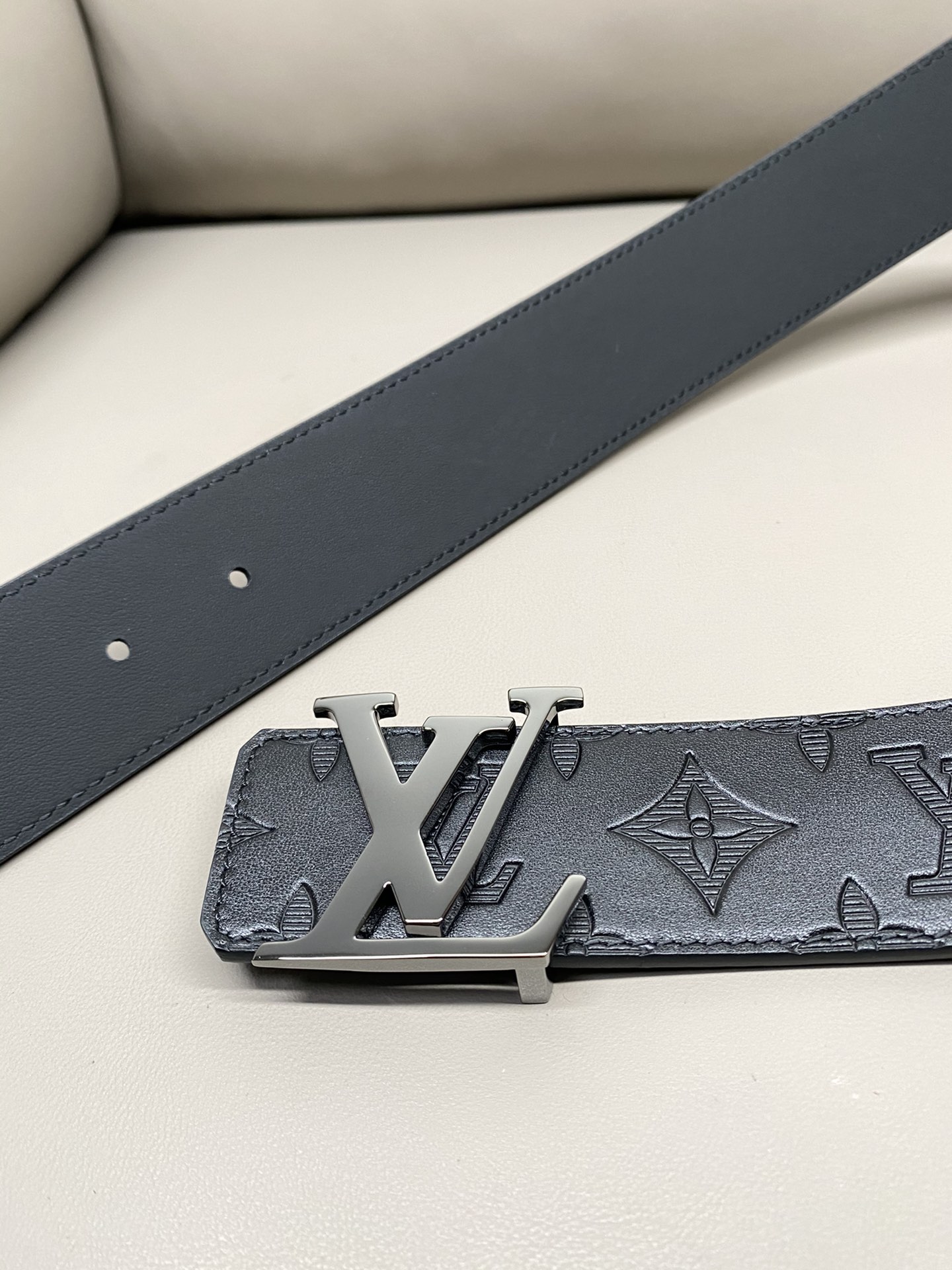 Louis Vuitton Basic Belt Cow Leather L
