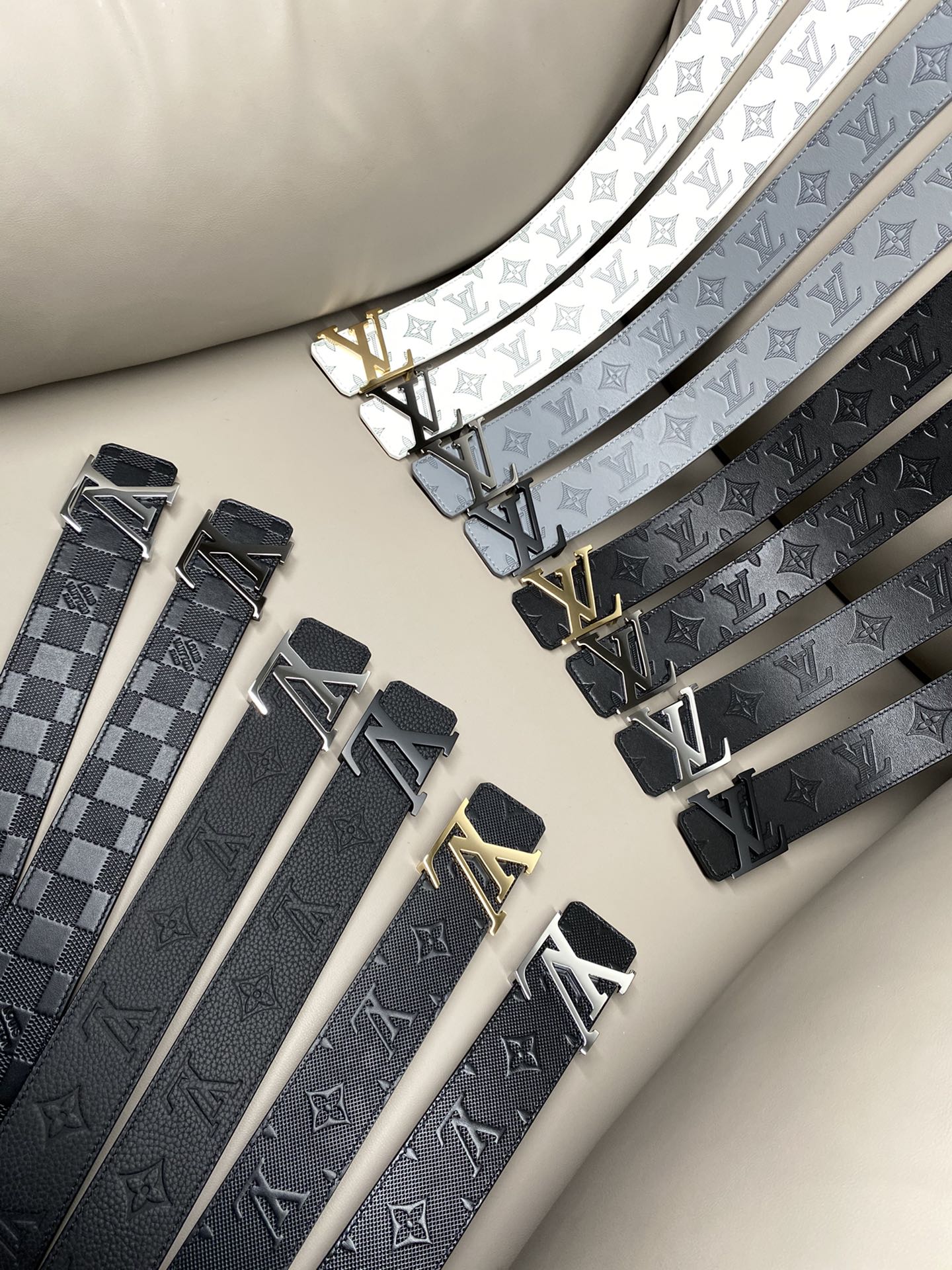 Louis Vuitton Basic Belt Cow Leather L