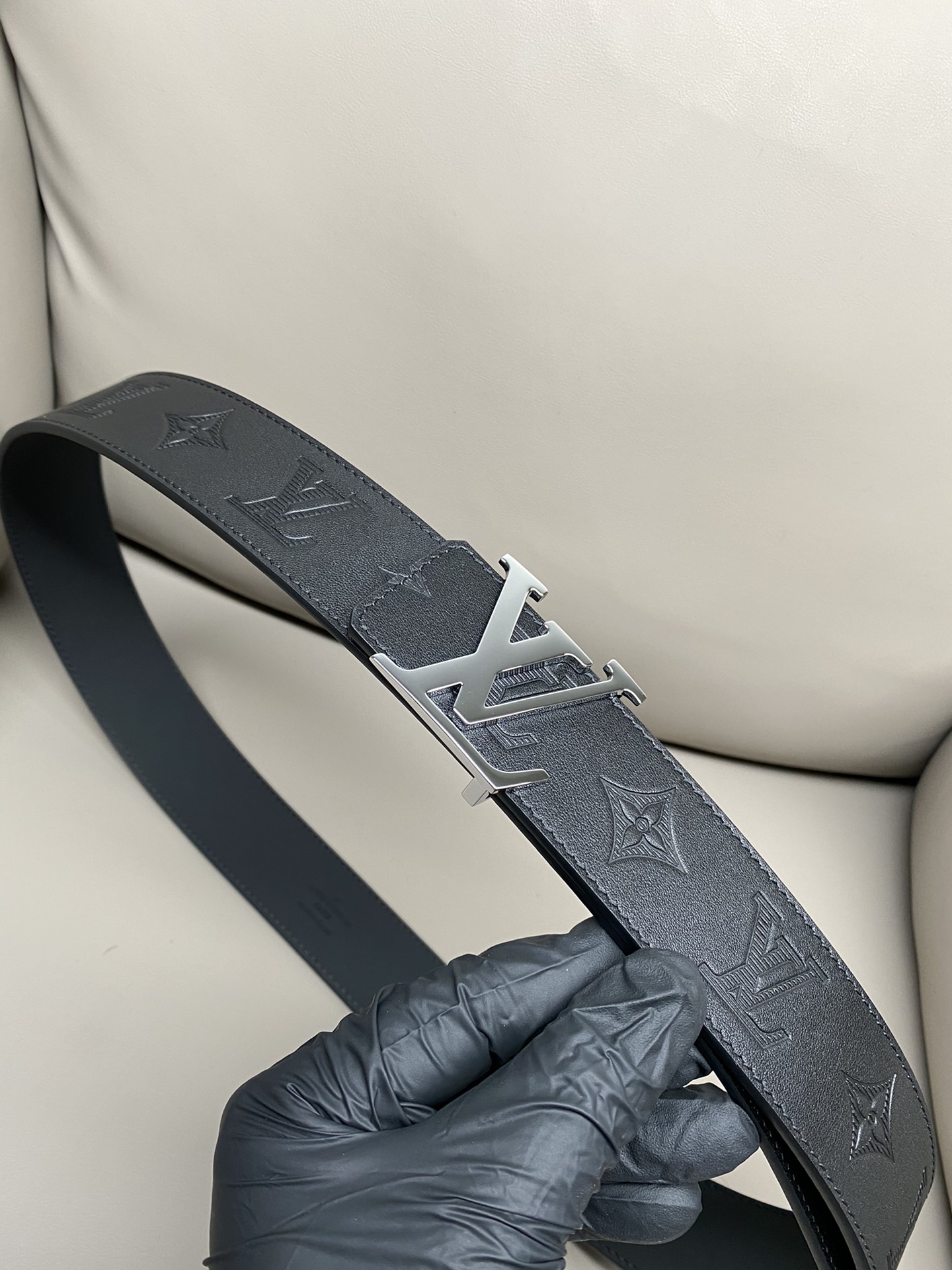 Louis Vuitton Basic Belt Cow Leather L