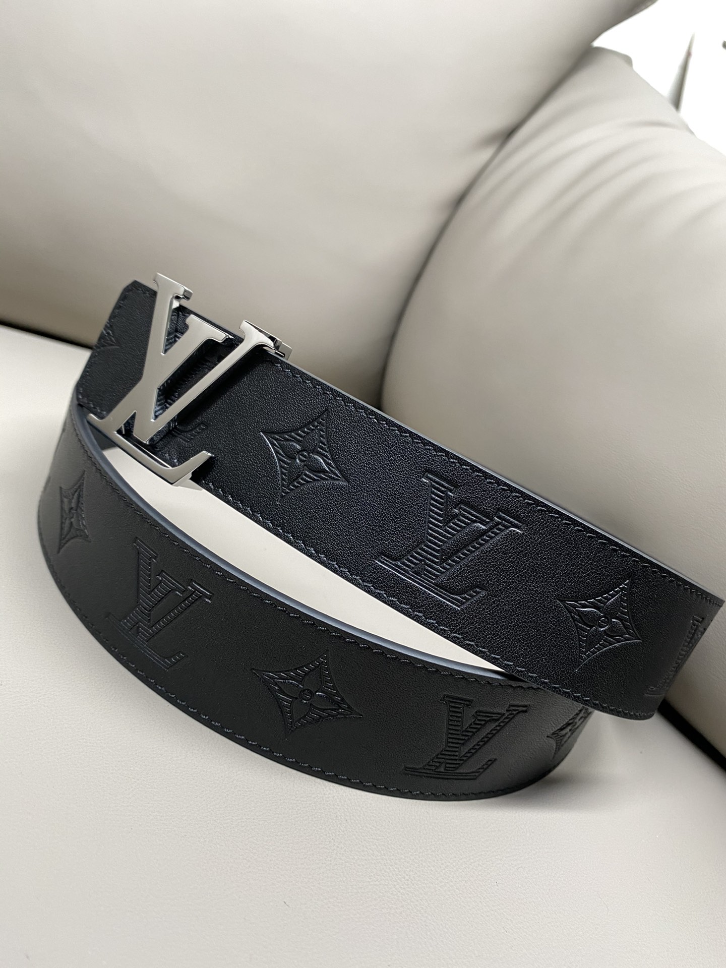 Louis Vuitton Basic Belt Cow Leather L