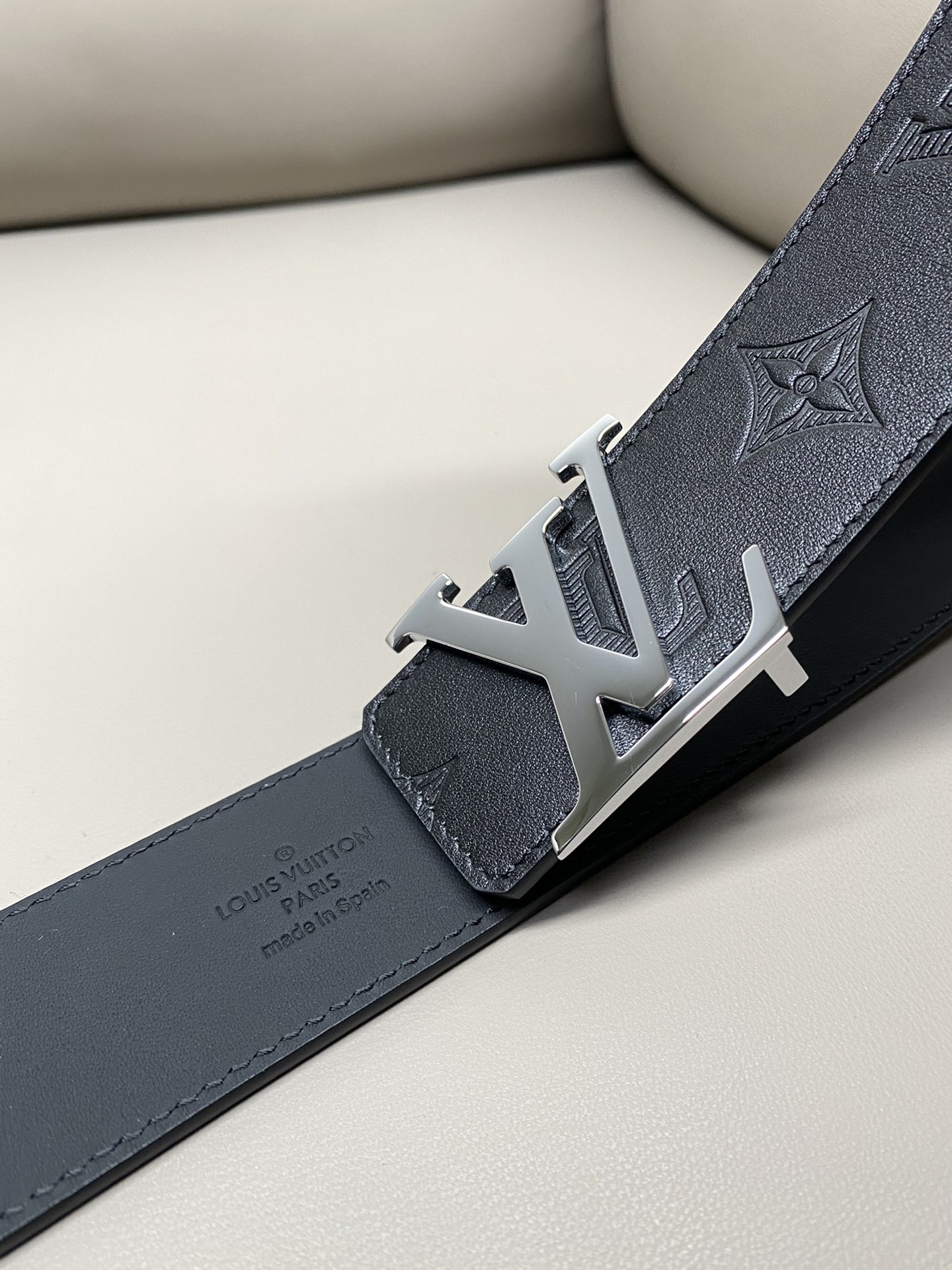Louis Vuitton Basic Belt Cow Leather L