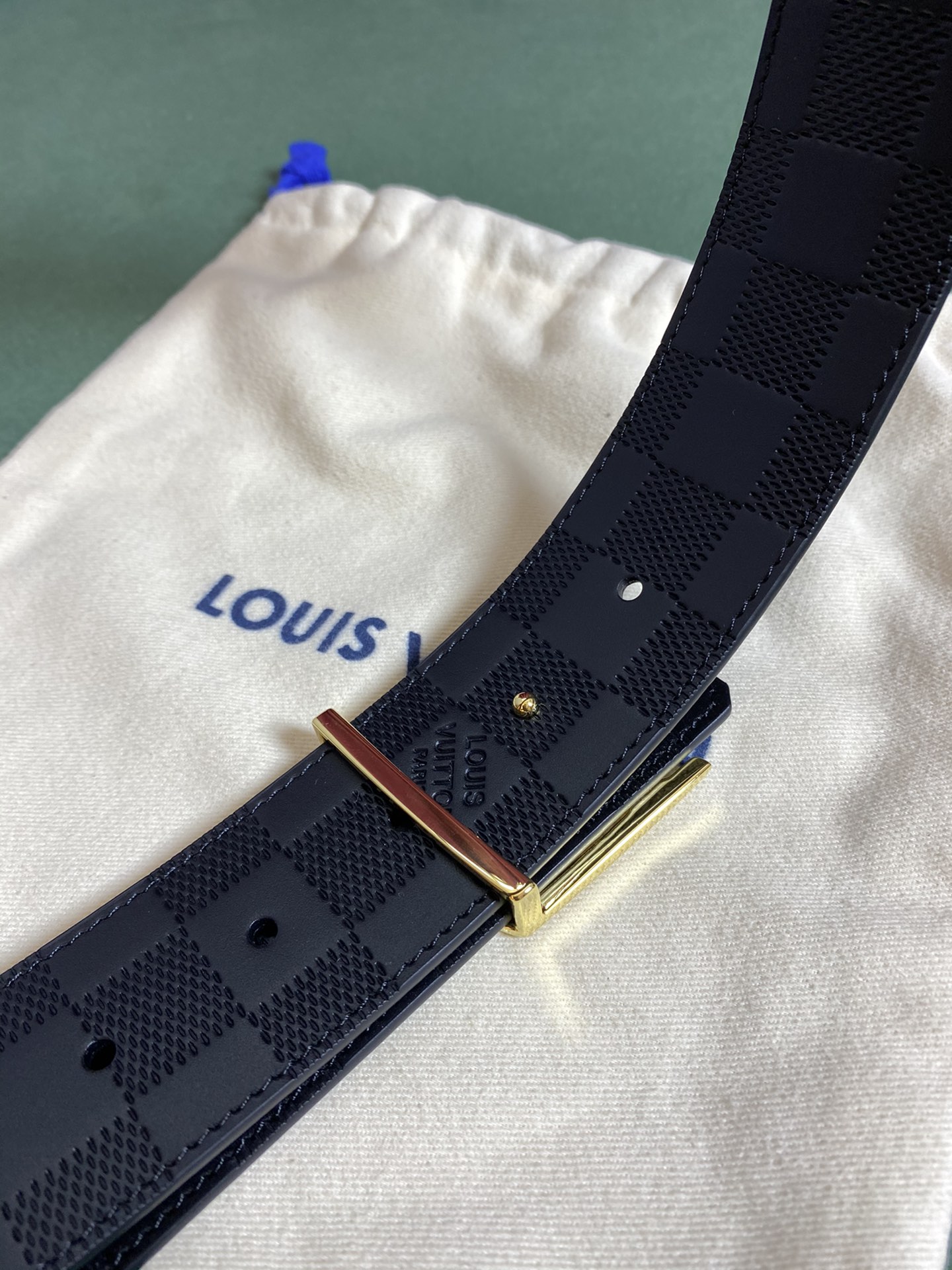 Louis Vuitton Basic Belt Cow Leather L