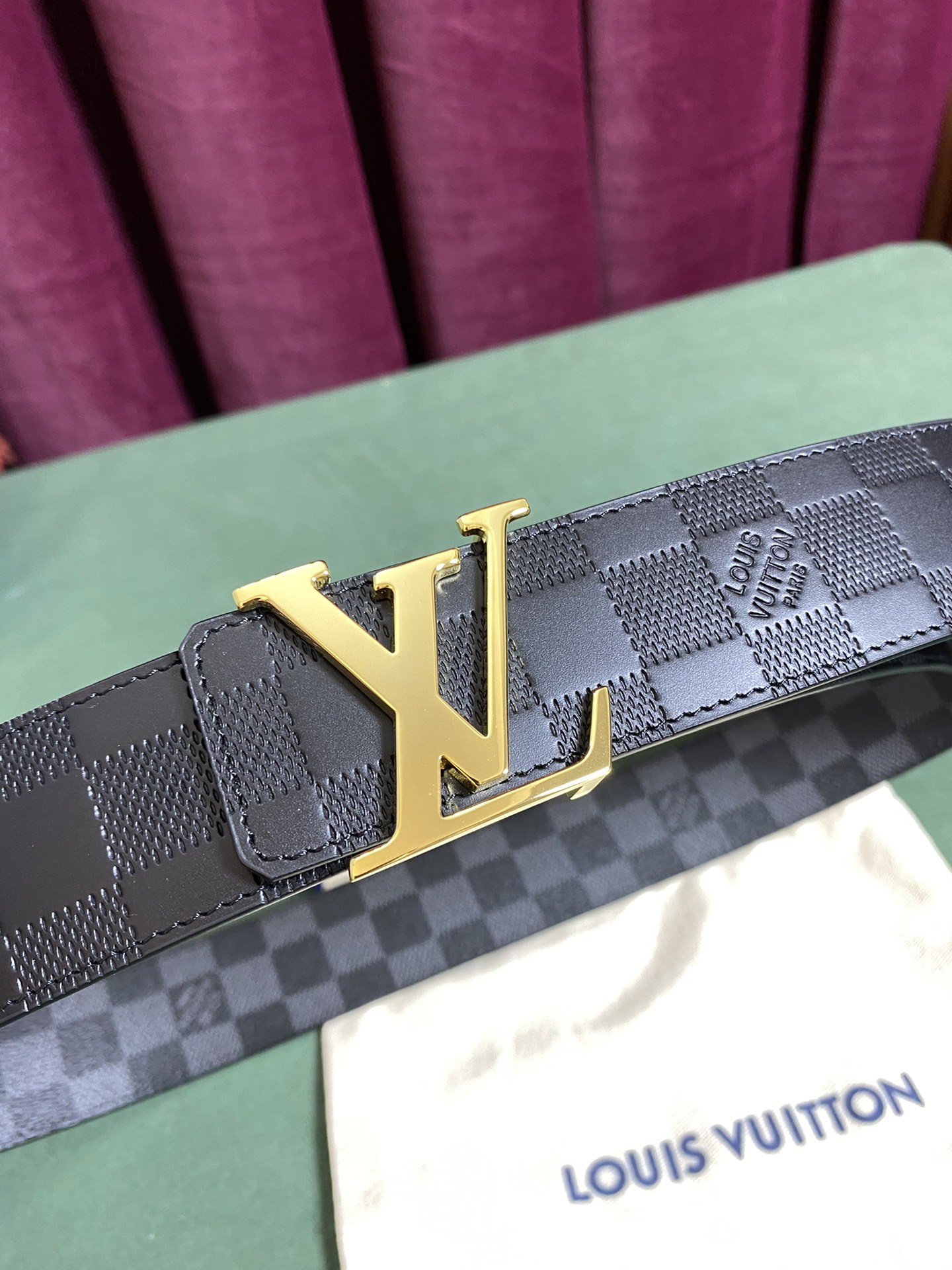 Louis Vuitton Basic Belt Cow Leather L