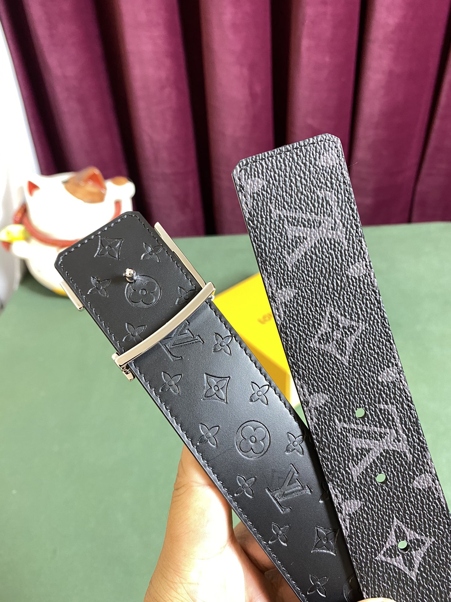 Louis Vuitton Basic Belt Cow Leather L