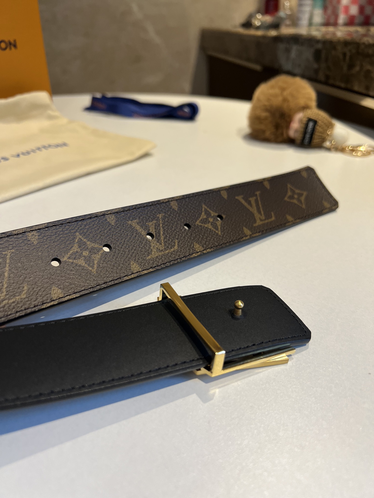 Louis Vuitton Male Basic Belt 40mm-s-l