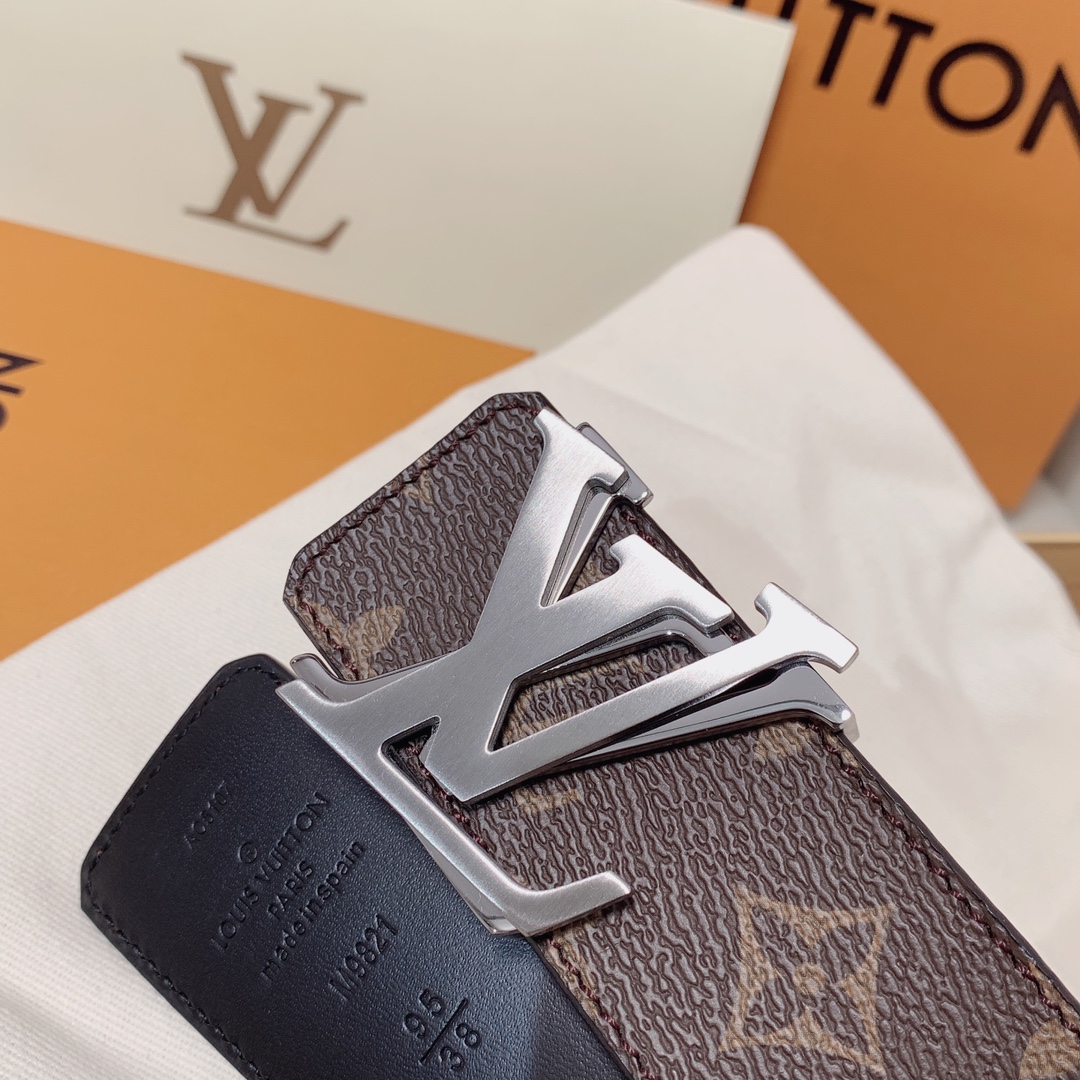 Louis Vuitton Male Leather Belt 13514-m-l