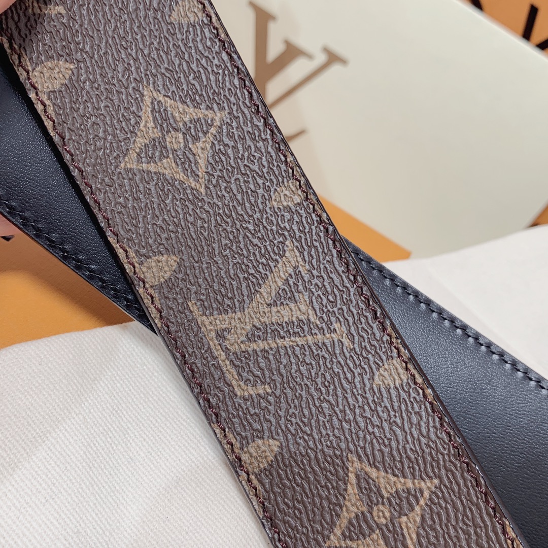 Louis Vuitton Male Leather Belt 13514-m-l