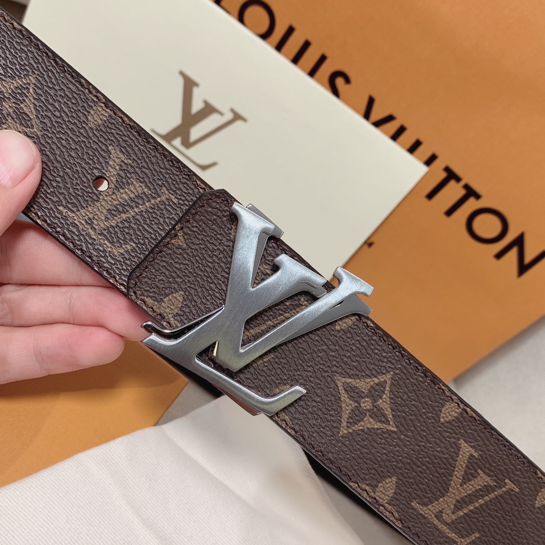 Louis Vuitton Male Leather Belt 13514-m-l