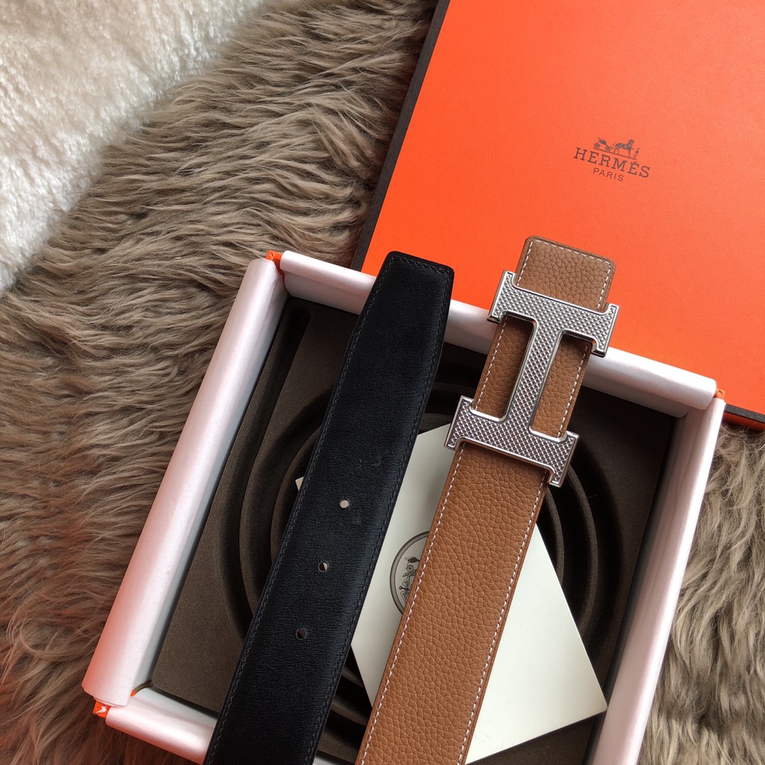 Hermès Male Basic Belt Cow Leather S-m