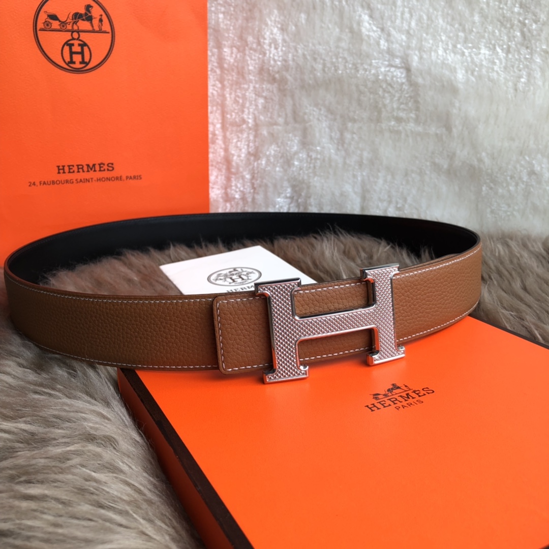 Hermès Male Basic Belt Cow Leather S-m