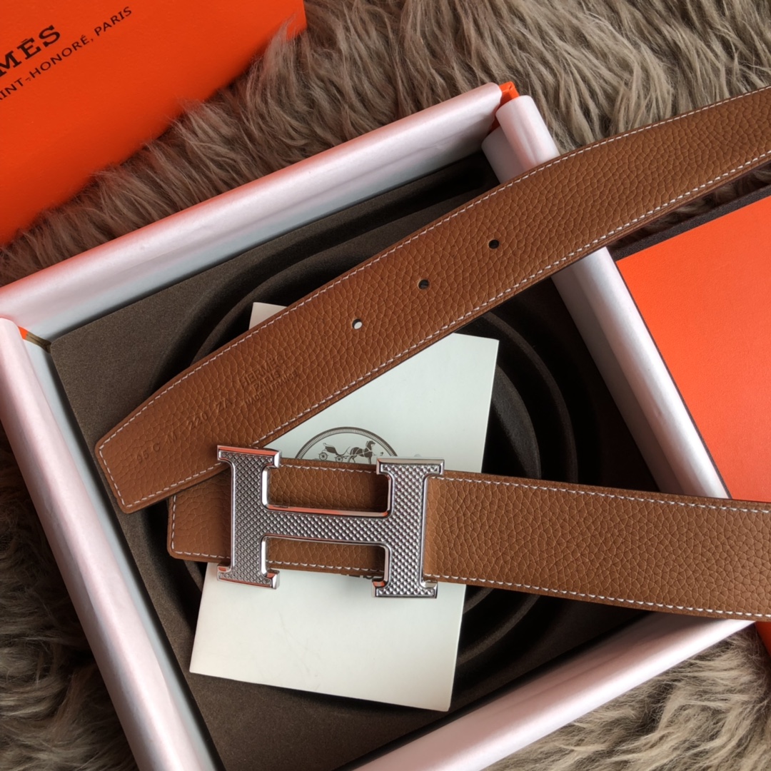 Hermès Male Basic Belt Cow Leather S-m