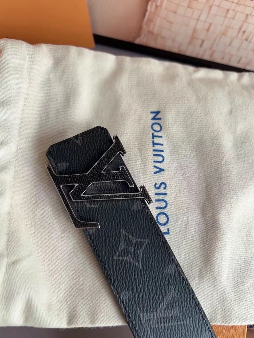 Louis Vuitton Basic Belt Canvas 40mm-s-m-l