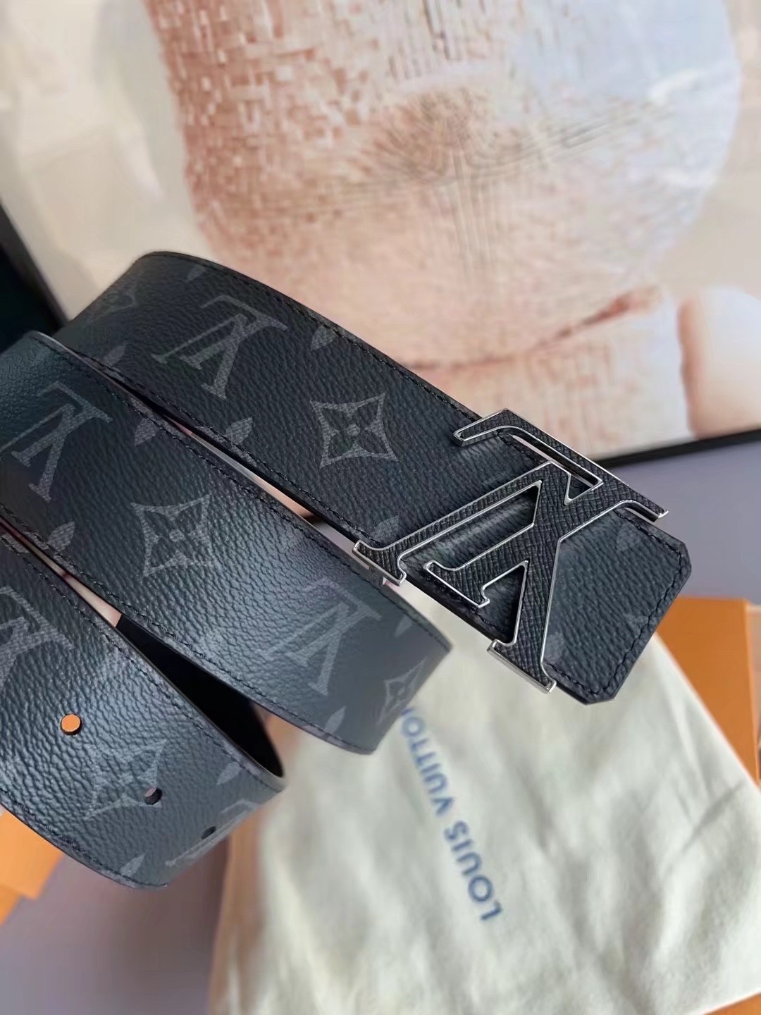 Louis Vuitton Basic Belt Canvas 40mm-s-m-l