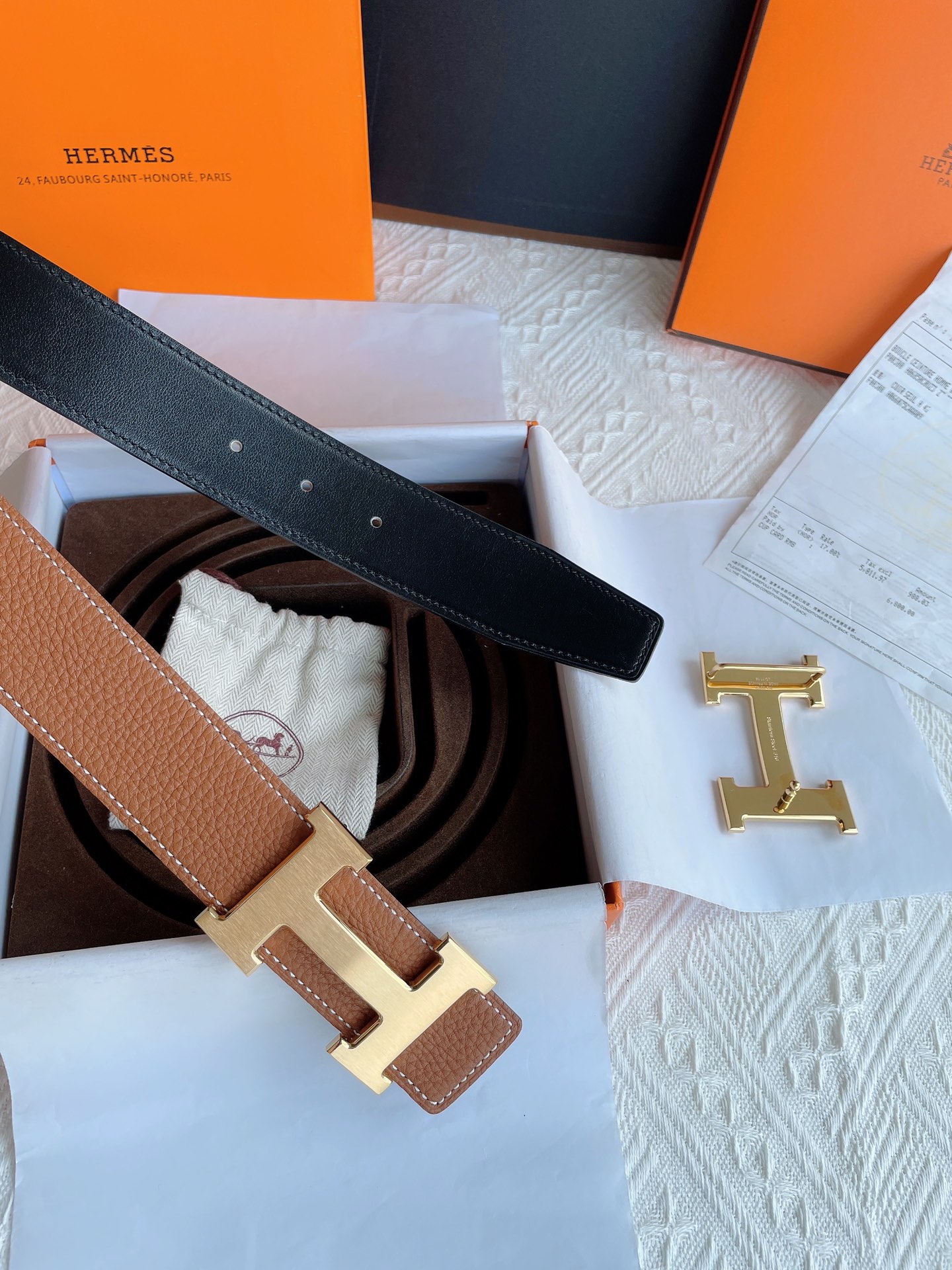Hermès Basic Belt 38mm