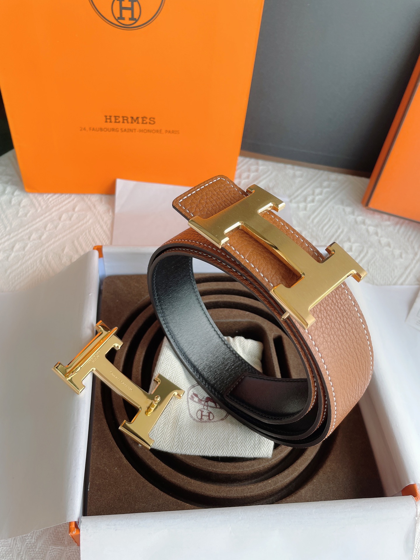 Hermès Basic Belt 38mm