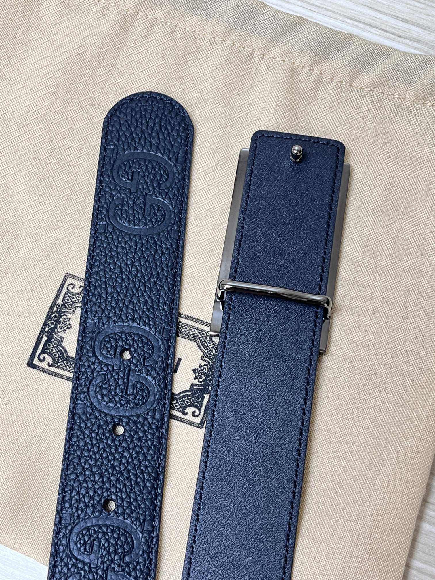 Gucci Basic Belt Cow Leather Black