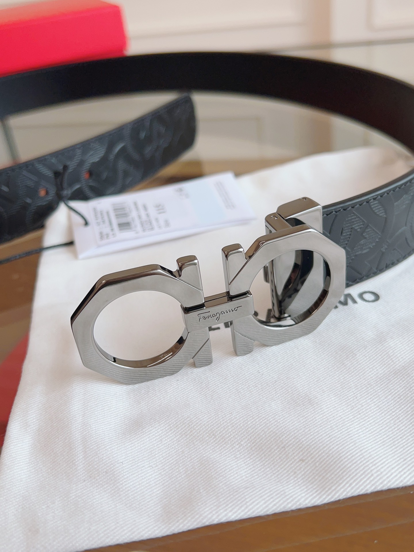 Salvatore Ferragamo Male Basic Belt Cow Leather M