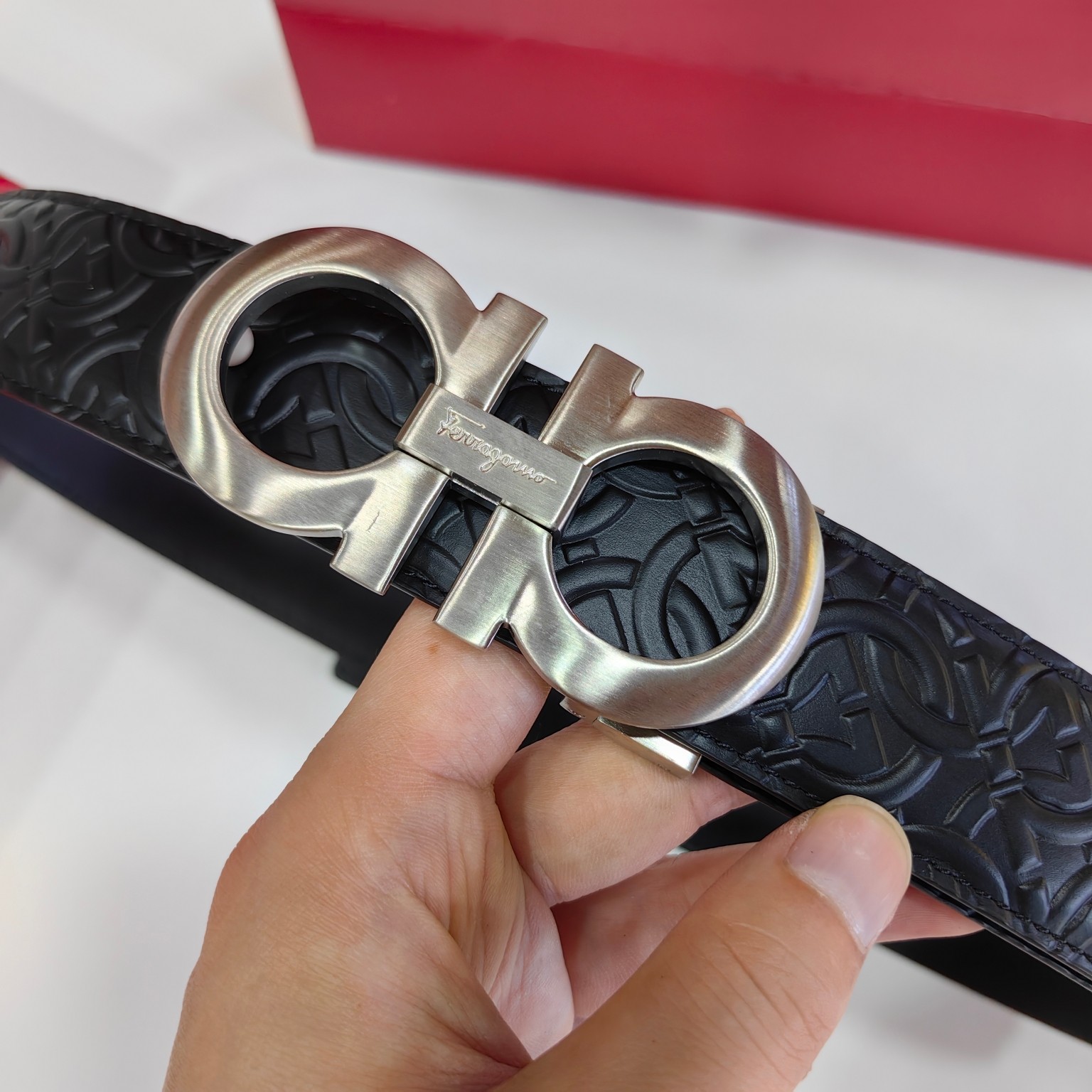 Salvatore Ferragamo Leather Belt 35mm