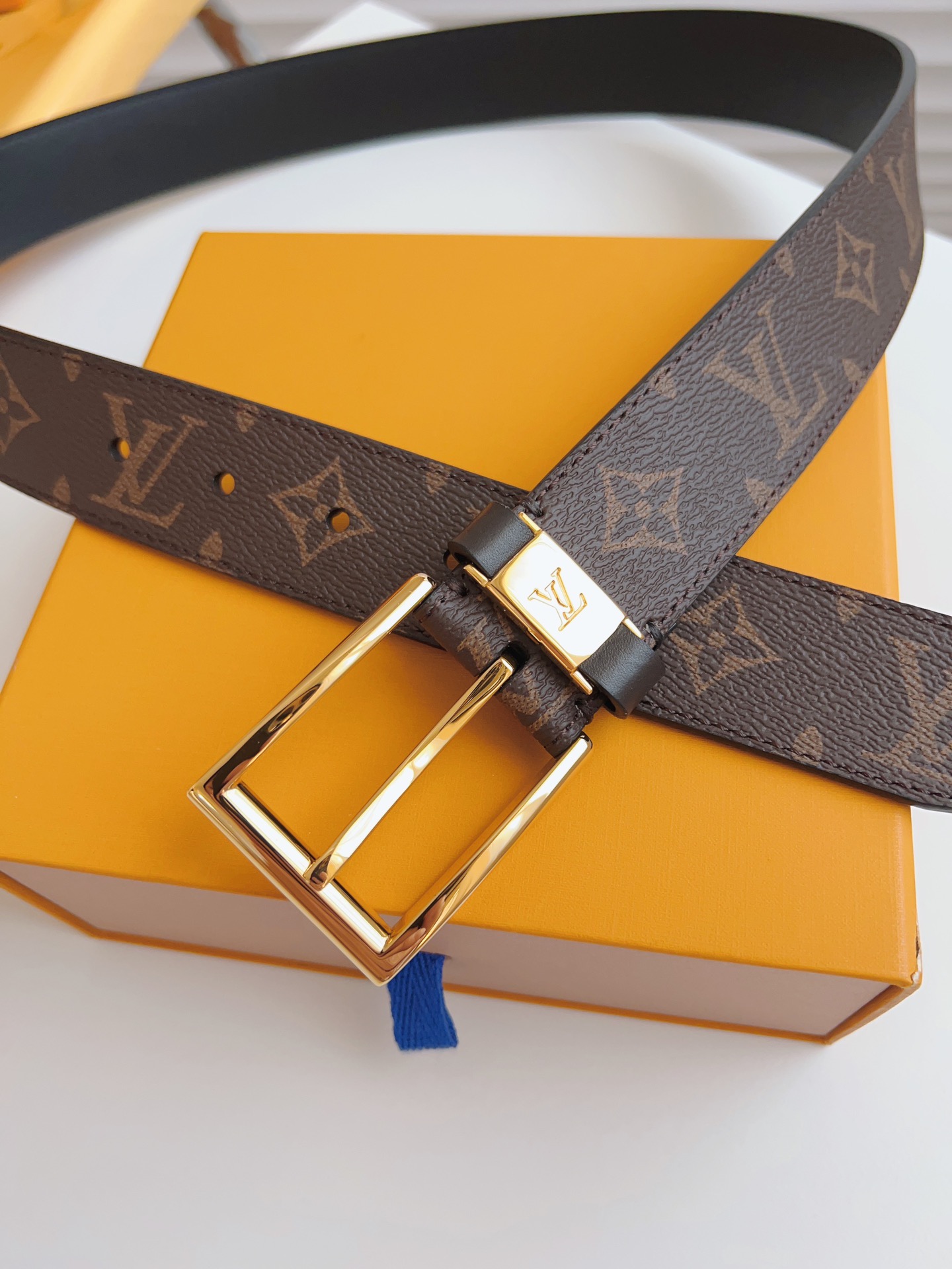 Louis Vuitton Male Basic Belt 35mm-l