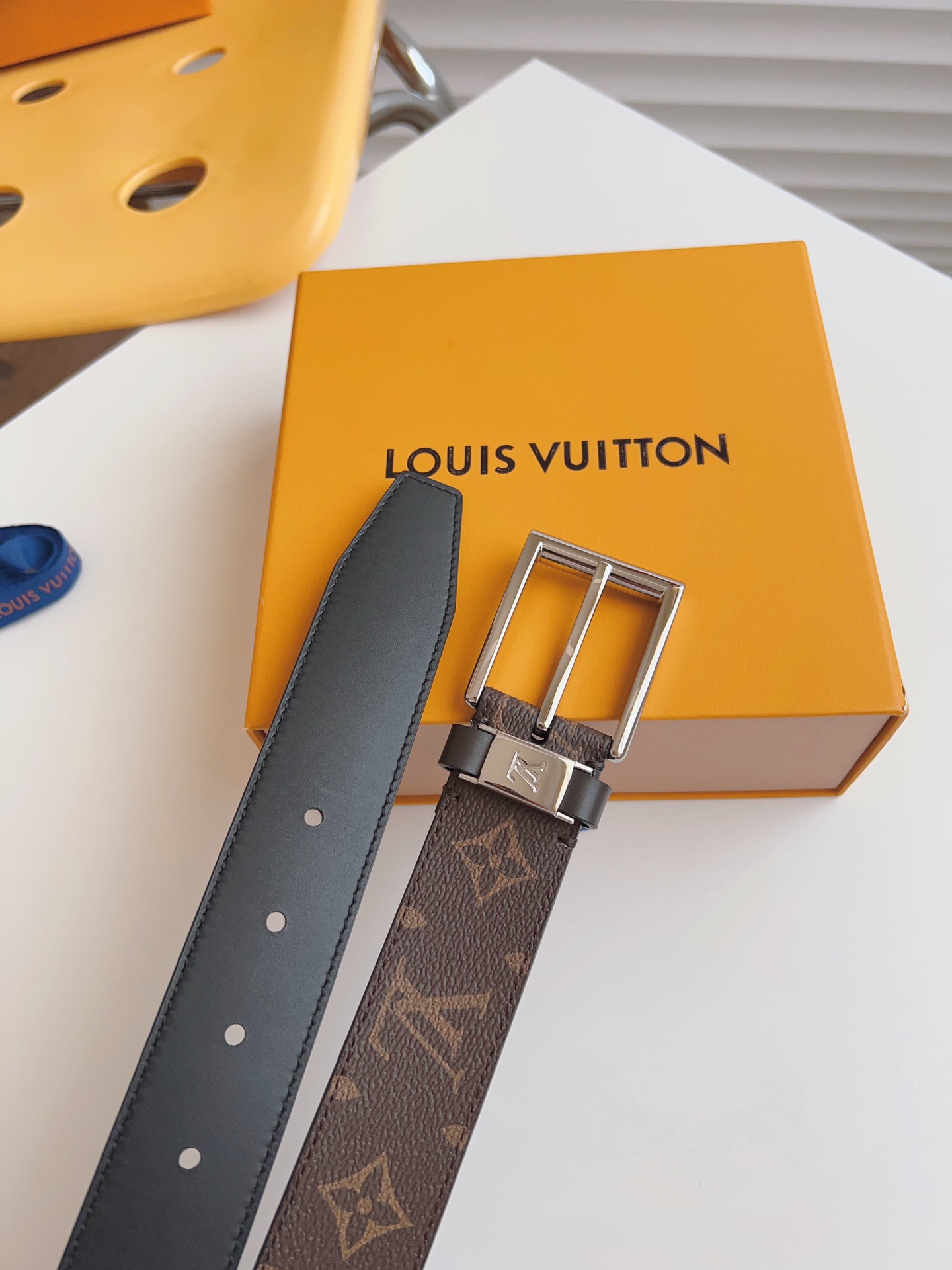 Louis Vuitton Male Basic Belt 35mm-l