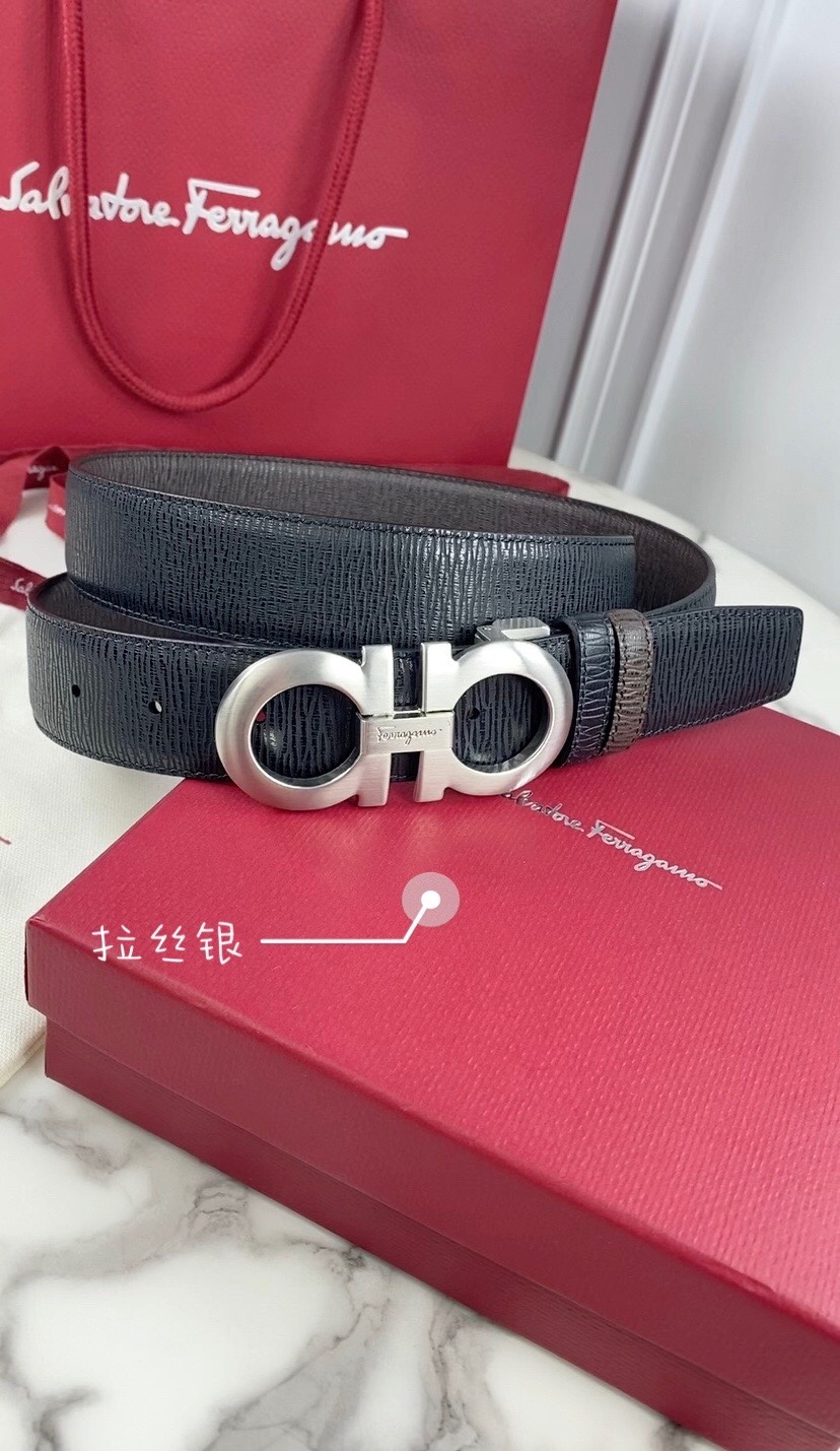 Salvatore Ferragamo Male Basic Belt 35mm-s-m-l