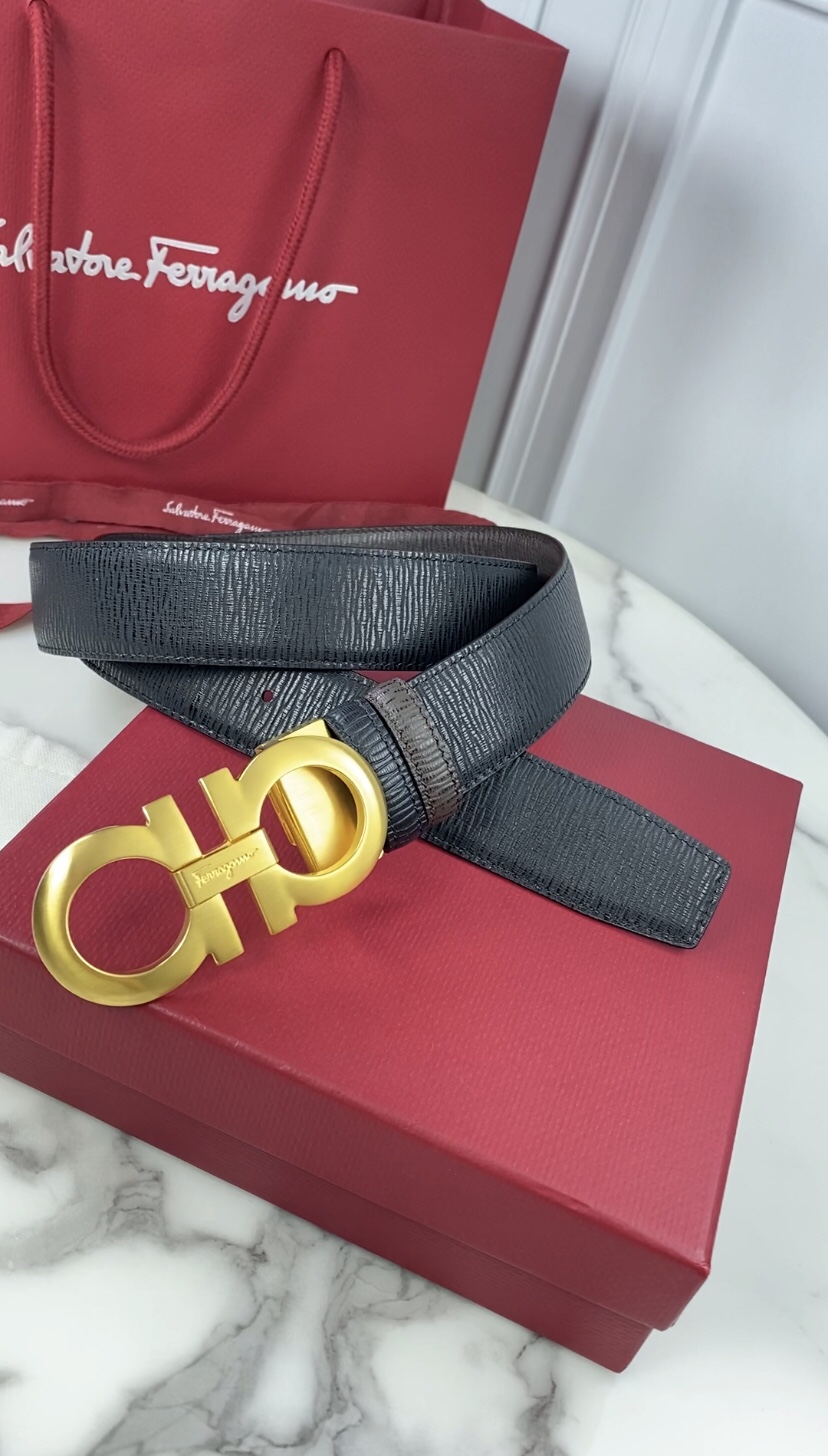 Salvatore Ferragamo Male Basic Belt 35mm-s-m-l