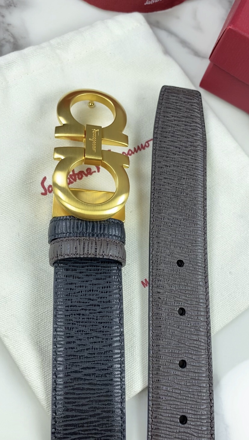 Salvatore Ferragamo Male Basic Belt 35mm-s-m-l