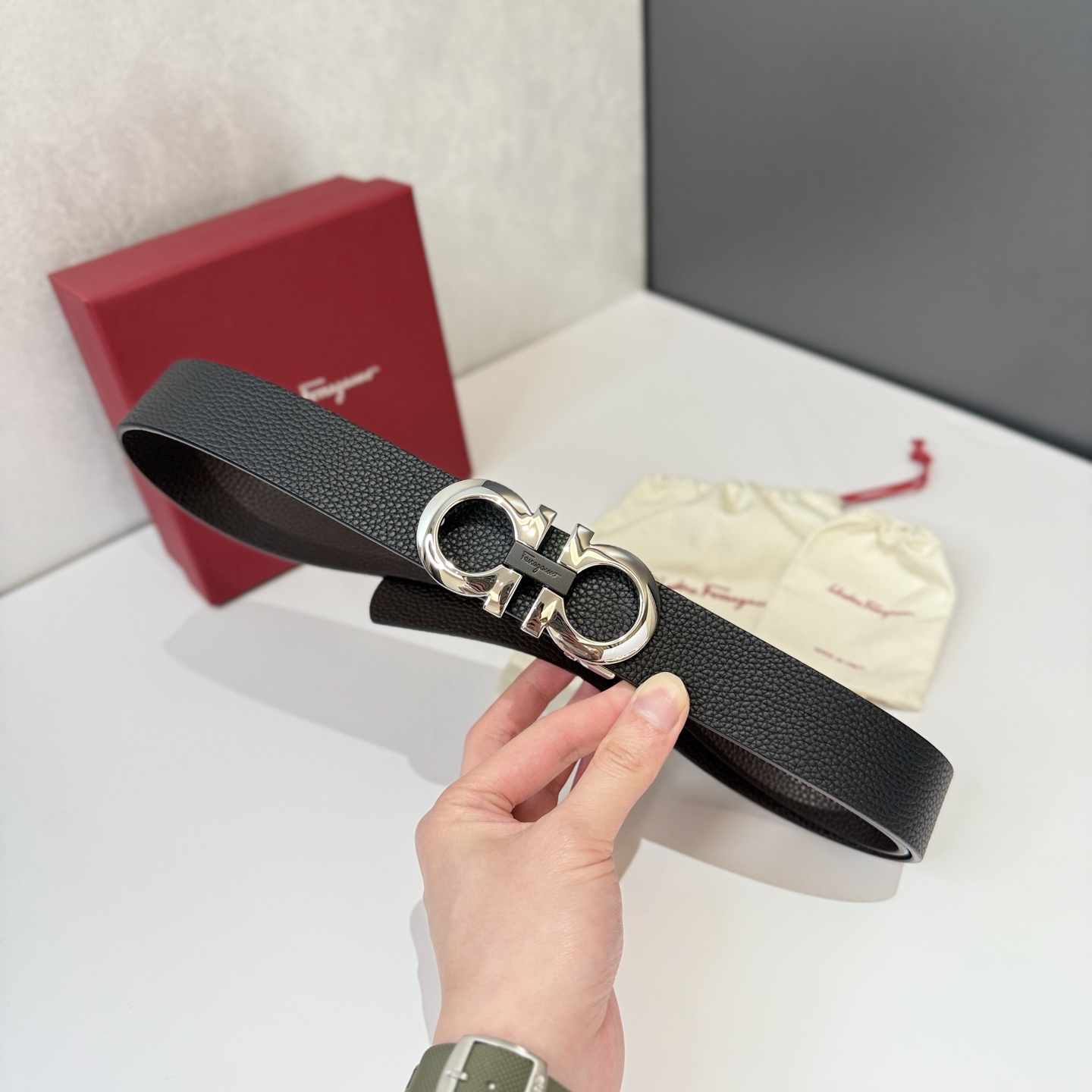 Salvatore Ferragamo Basic Belt S-m-l