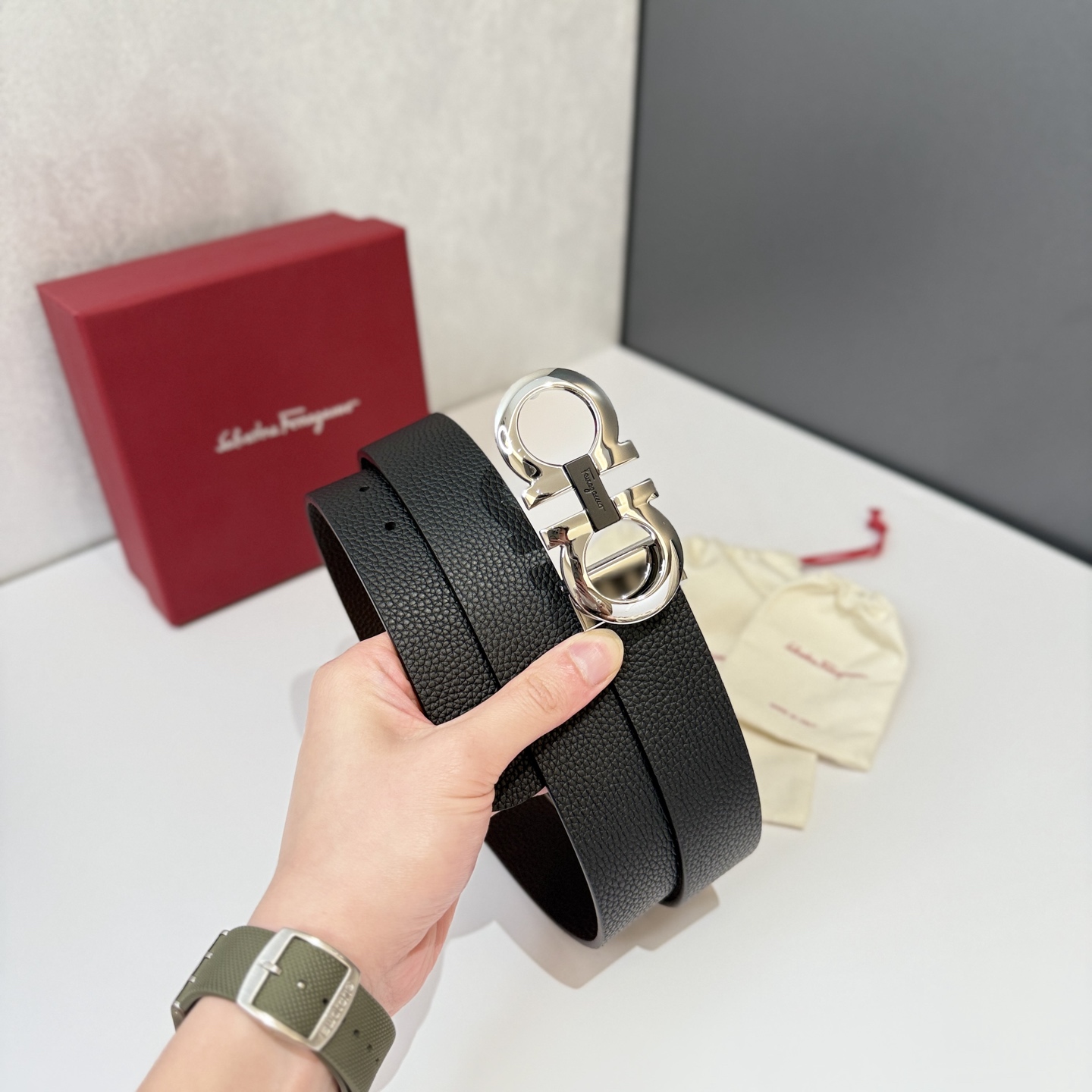 Salvatore Ferragamo Basic Belt S-m-l