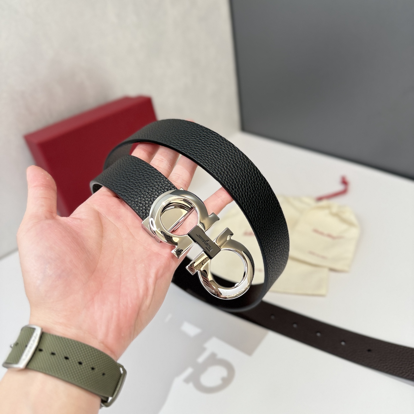 Salvatore Ferragamo Basic Belt S-m-l