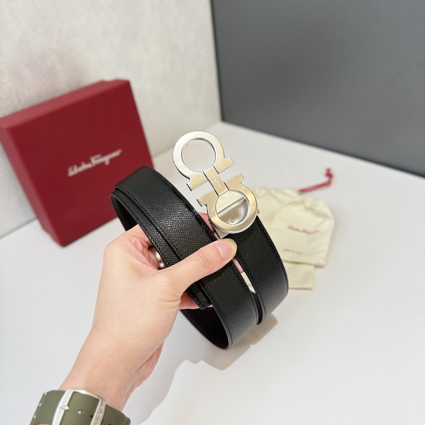 Salvatore Ferragamo Basic Belt S-m-l