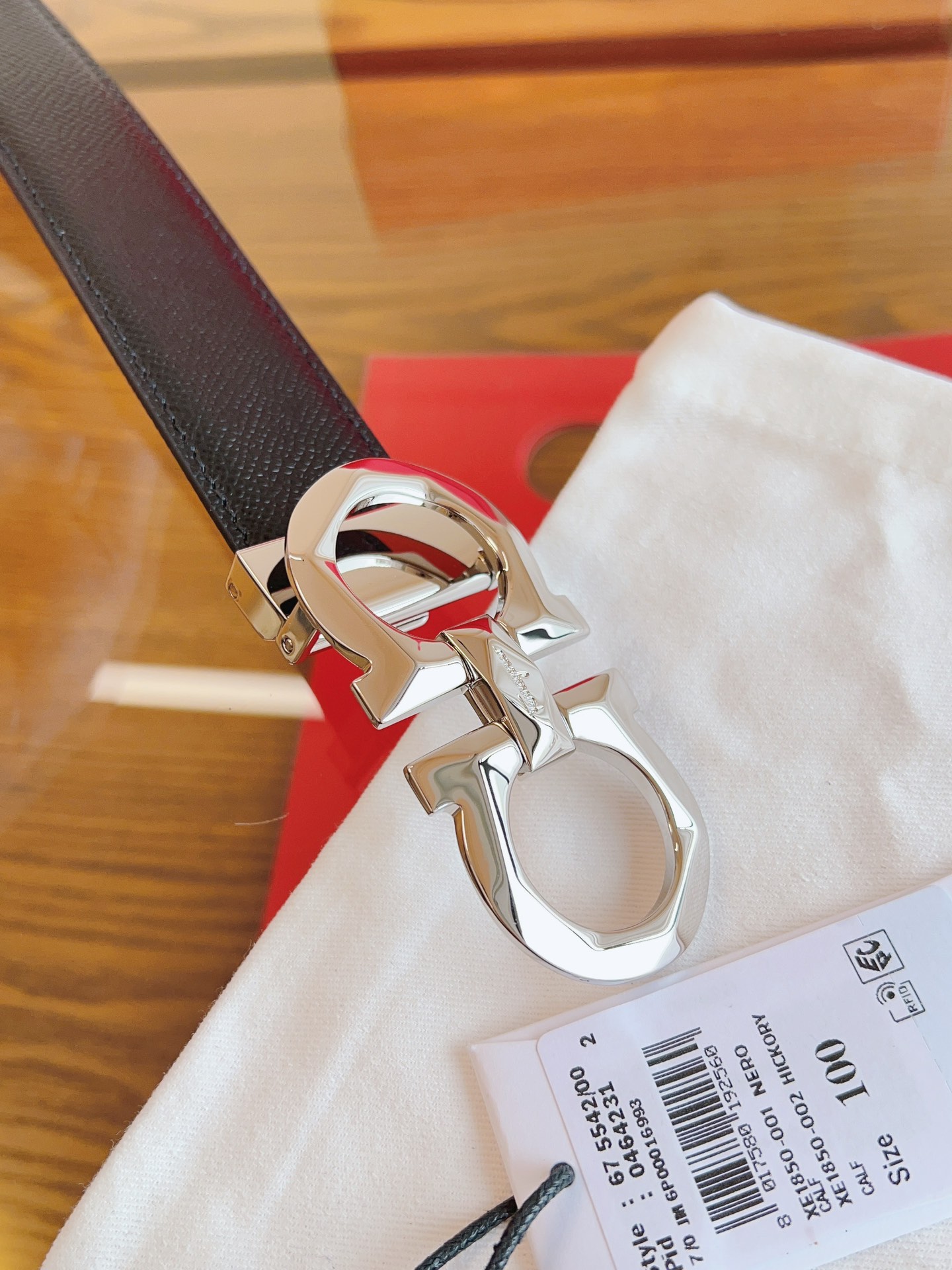 Salvatore Ferragamo Male Basic Belt Cow Leather M