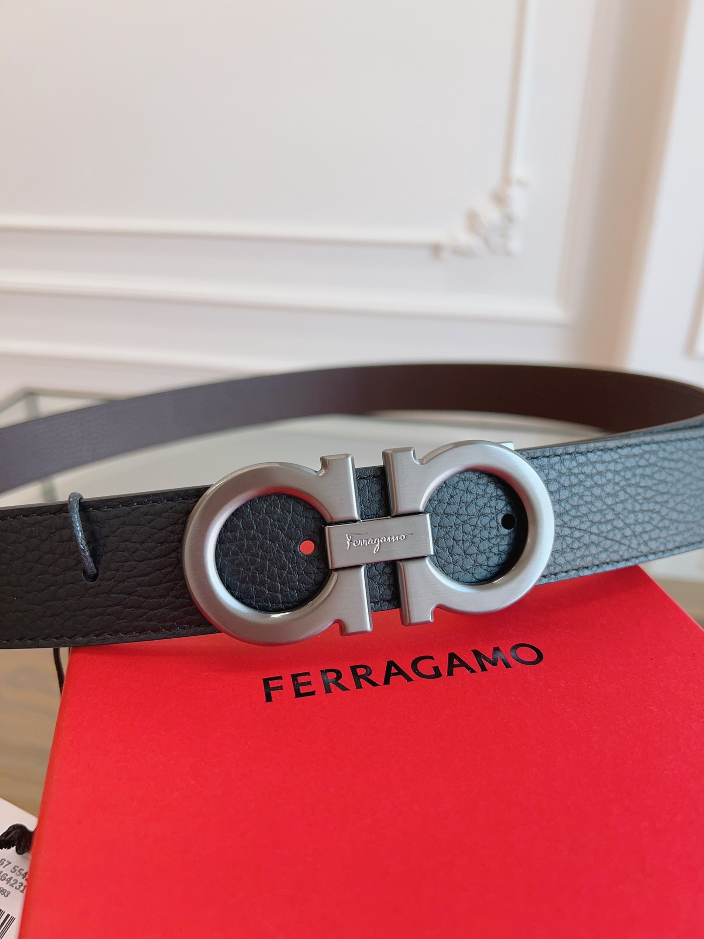 Salvatore Ferragamo Male Basic Belt Cow Leather M