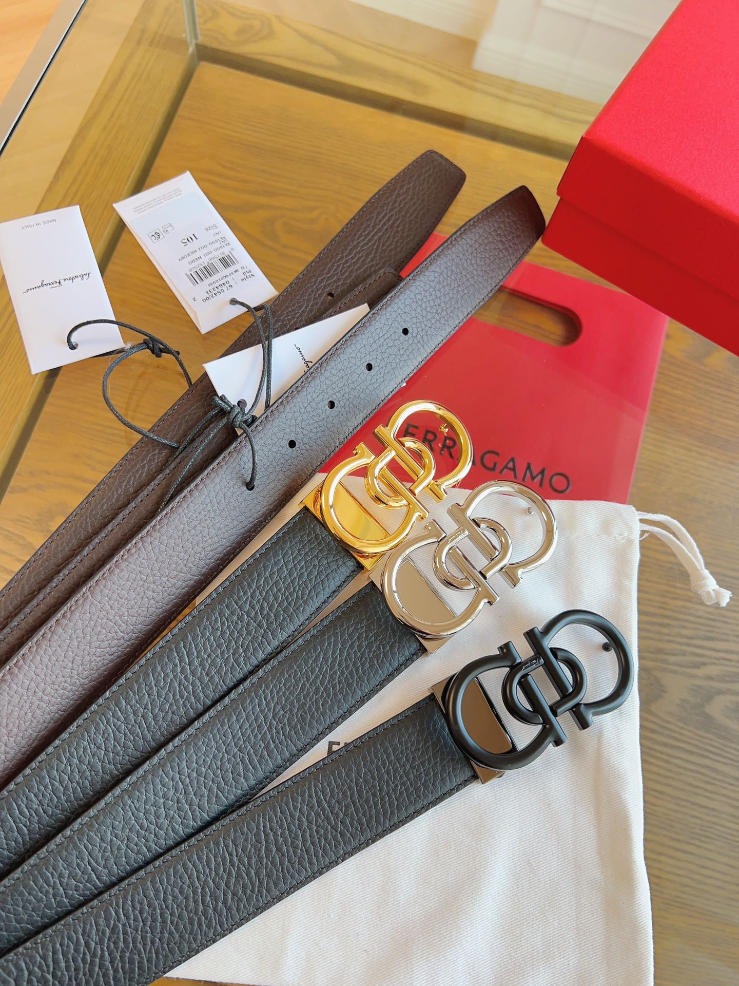 Salvatore Ferragamo Basic Belt M