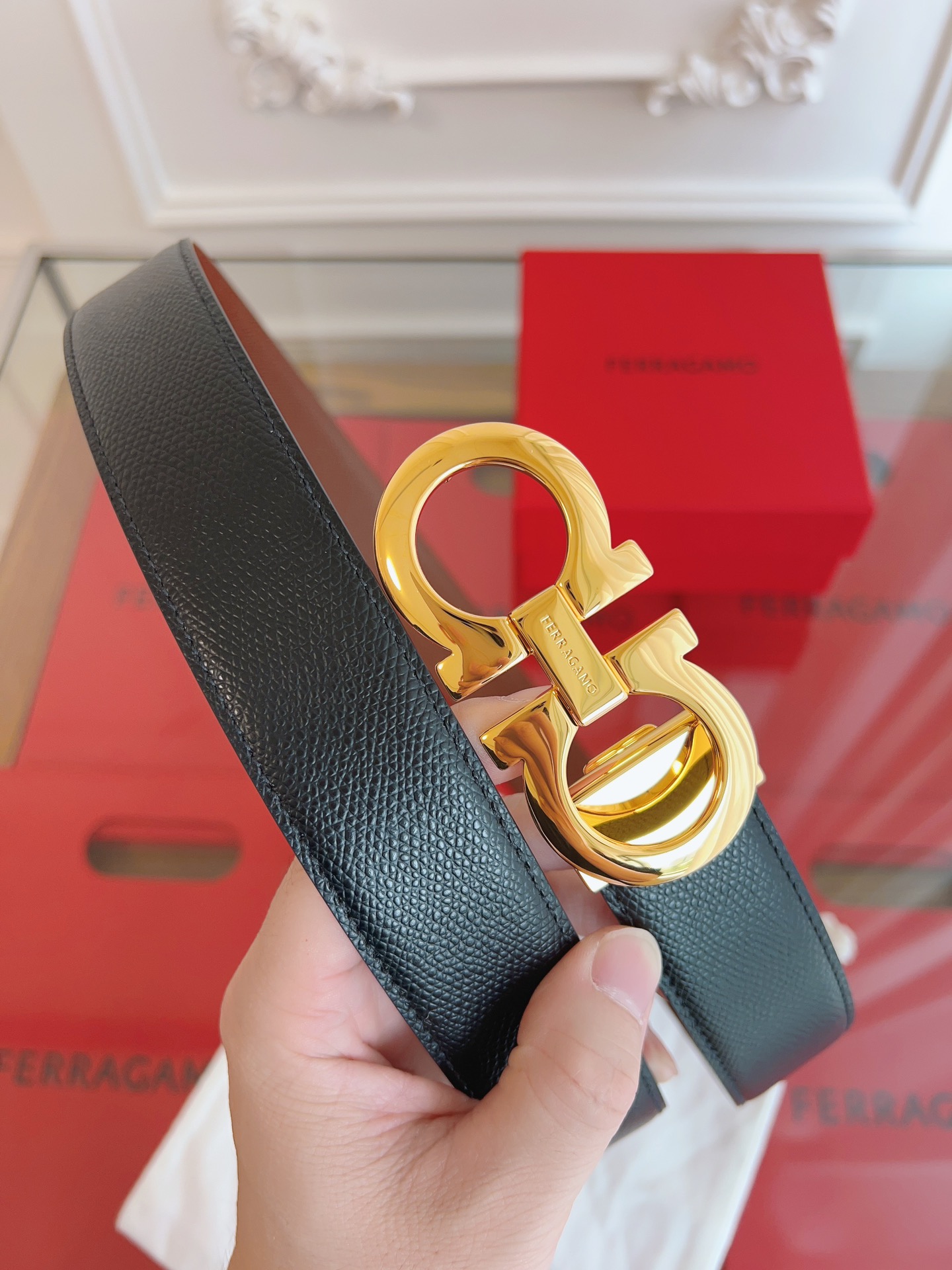 Salvatore Ferragamo Basic Belt M