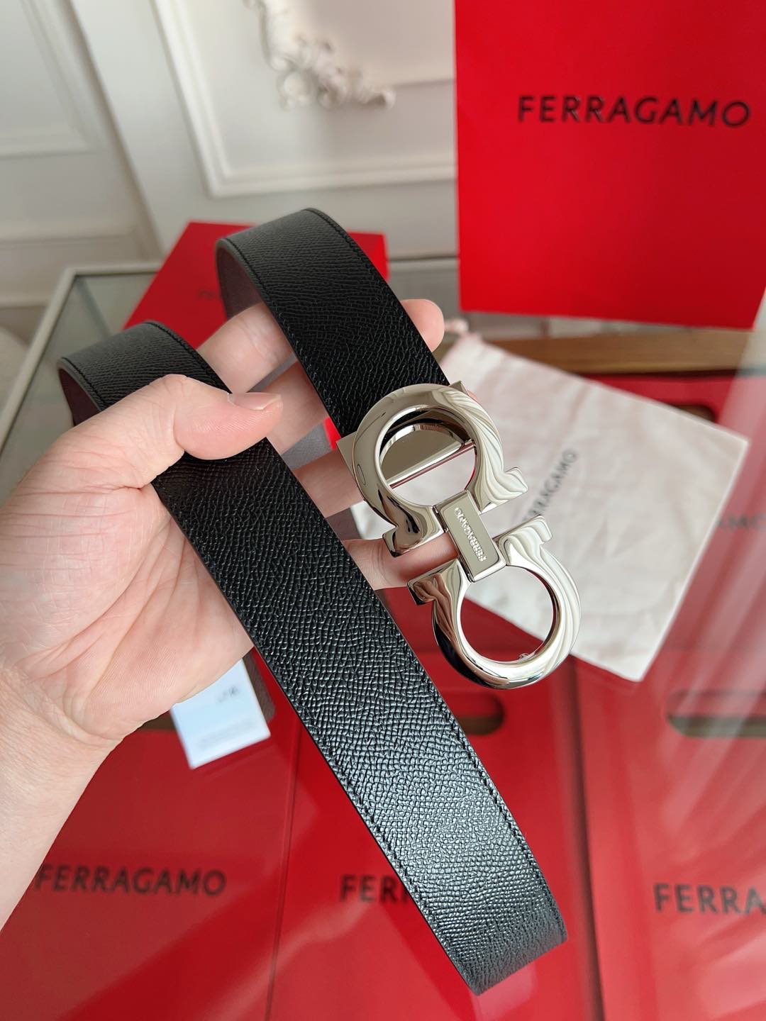 Salvatore Ferragamo Basic Belt M