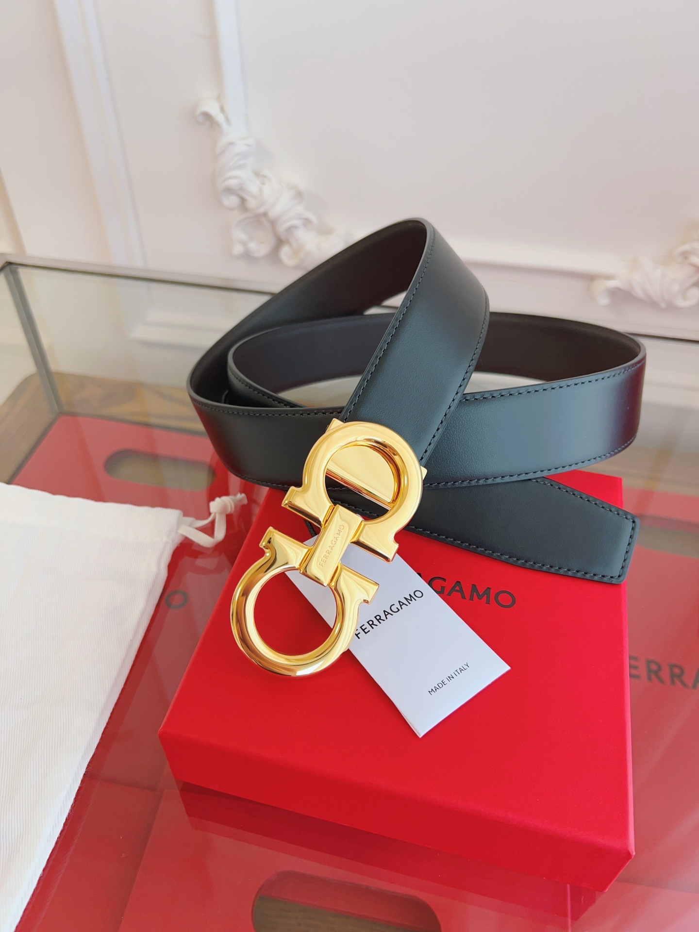 Salvatore Ferragamo Basic Belt M