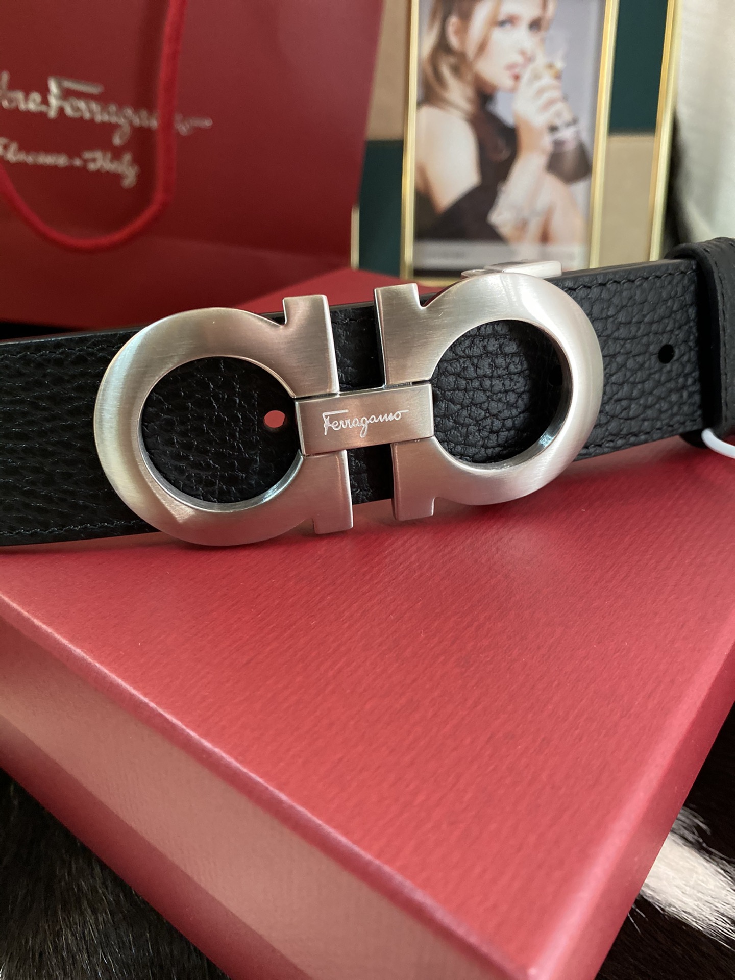 Salvatore Ferragamo Male Basic Belt M