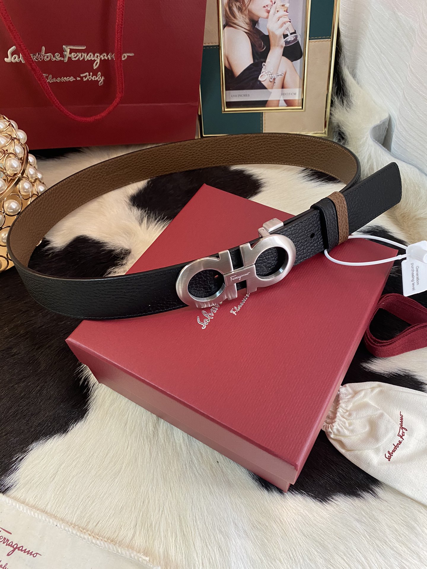 Salvatore Ferragamo Male Basic Belt M