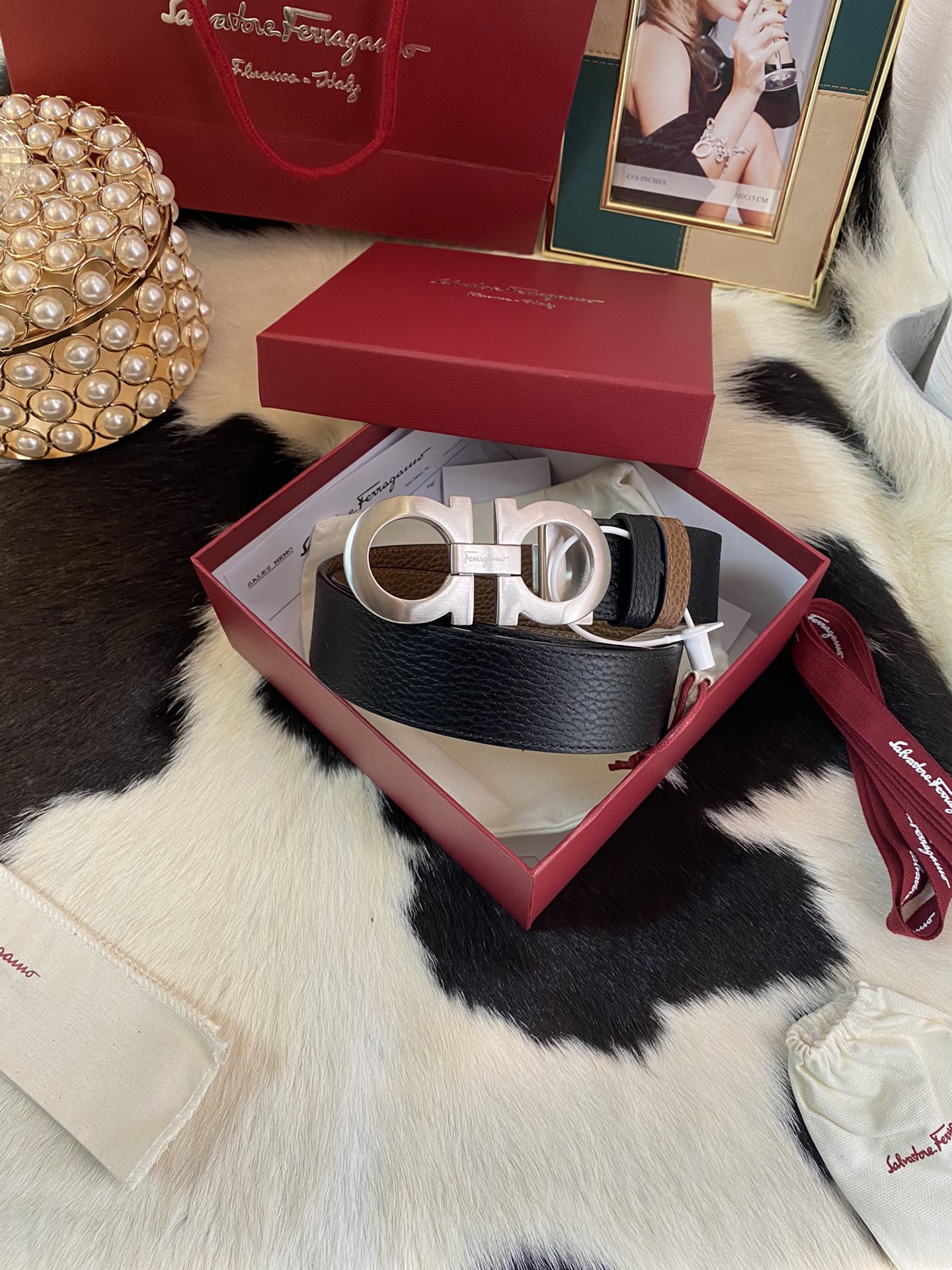 Salvatore Ferragamo Male Basic Belt M