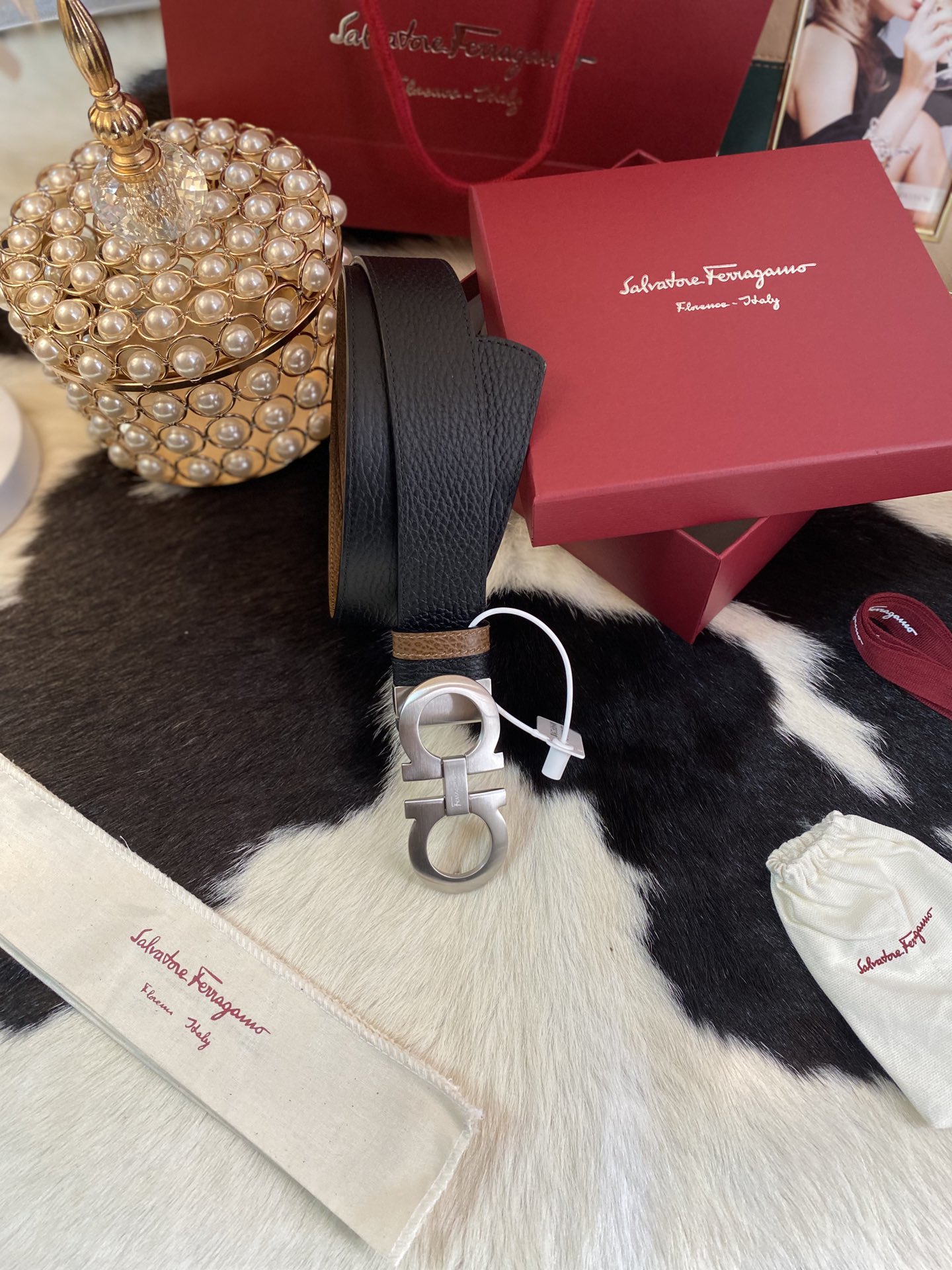 Salvatore Ferragamo Male Basic Belt M