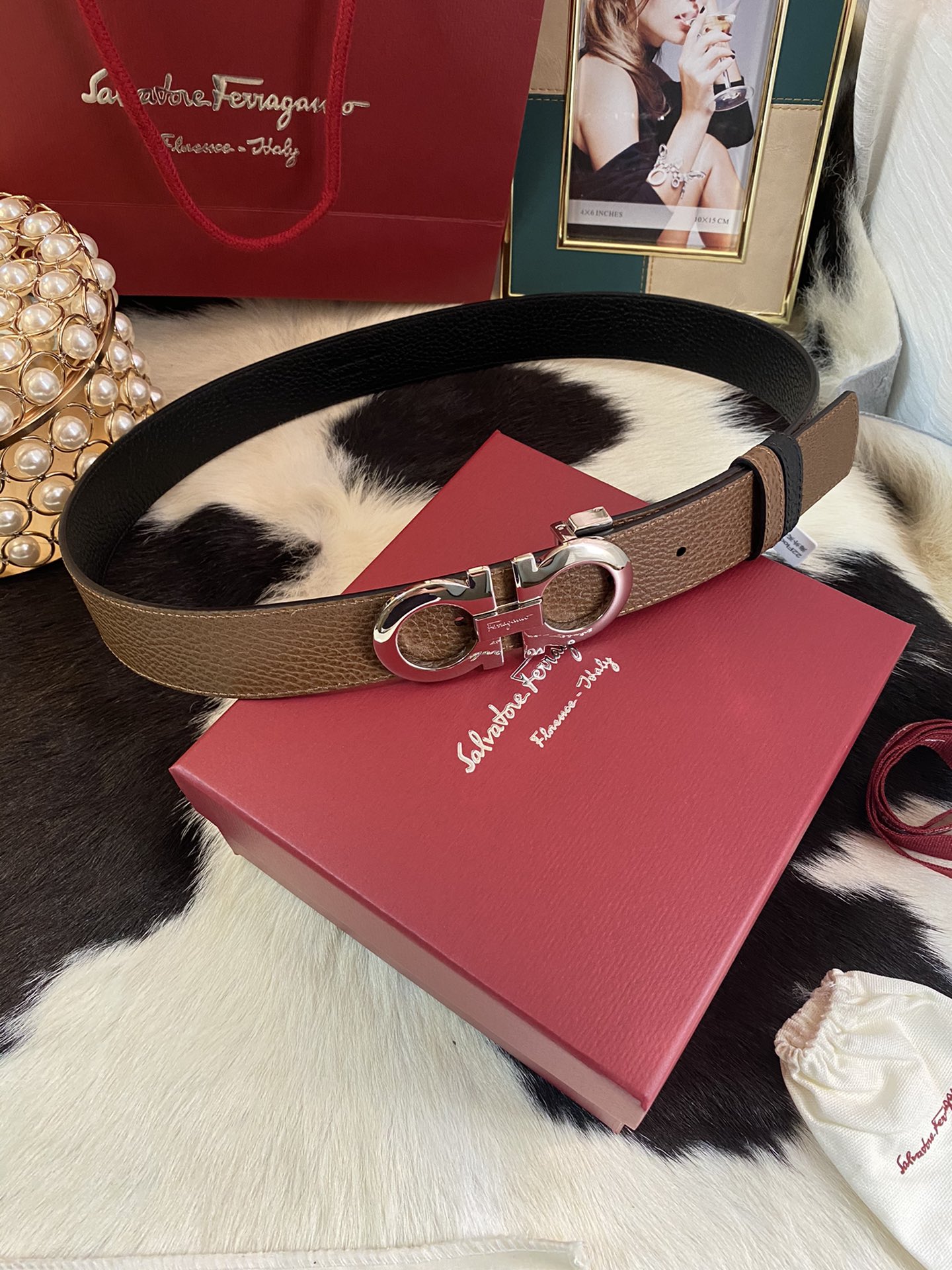 Salvatore Ferragamo Male Basic Belt M