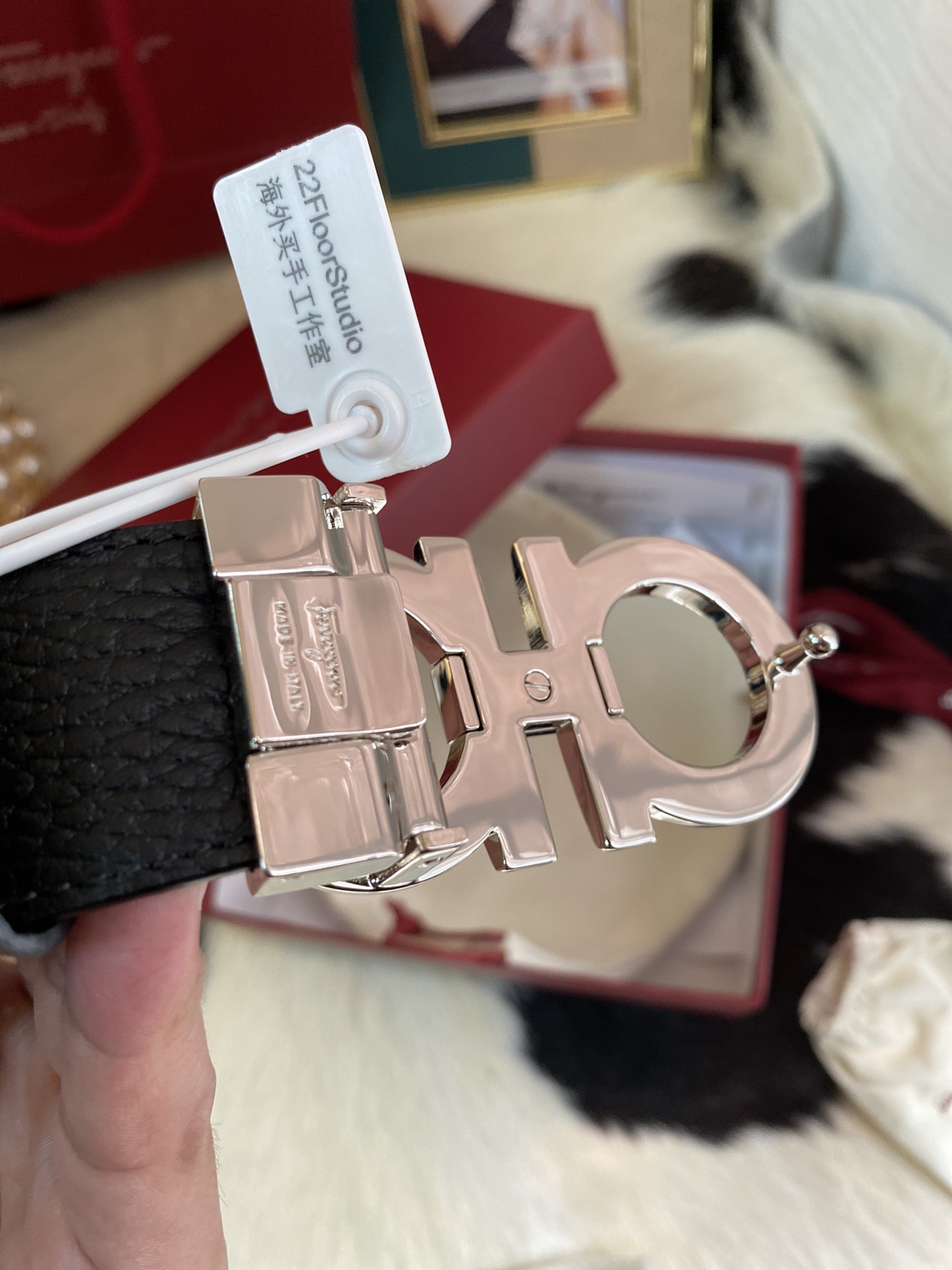 Salvatore Ferragamo Male Basic Belt M