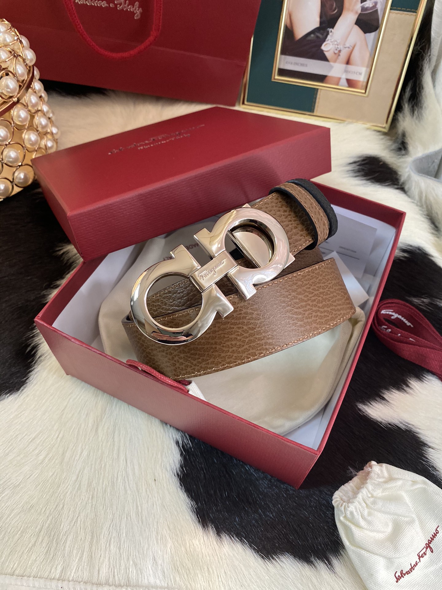 Salvatore Ferragamo Male Basic Belt M