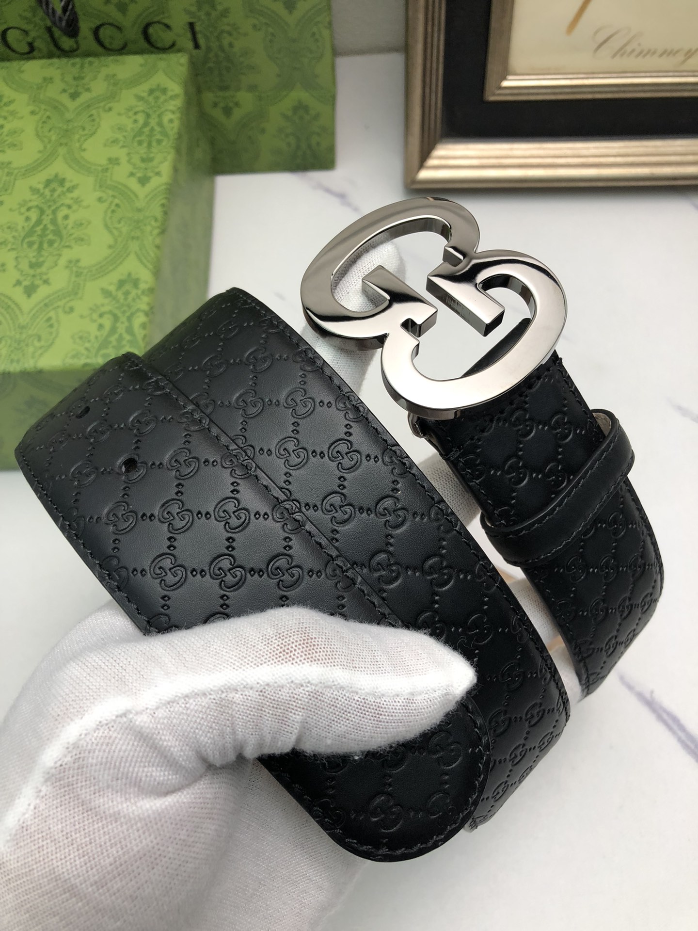 Gucci Basic Belt Top Grain Leather