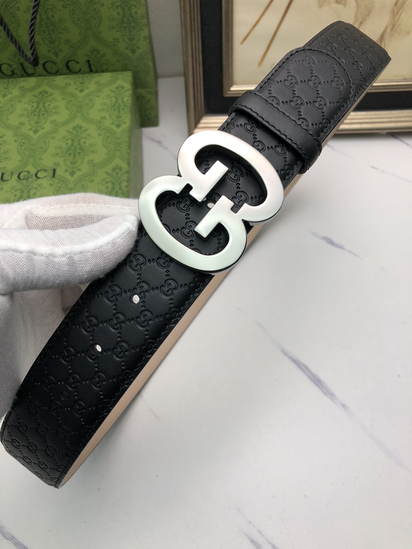 Gucci Basic Belt Top Grain Leather